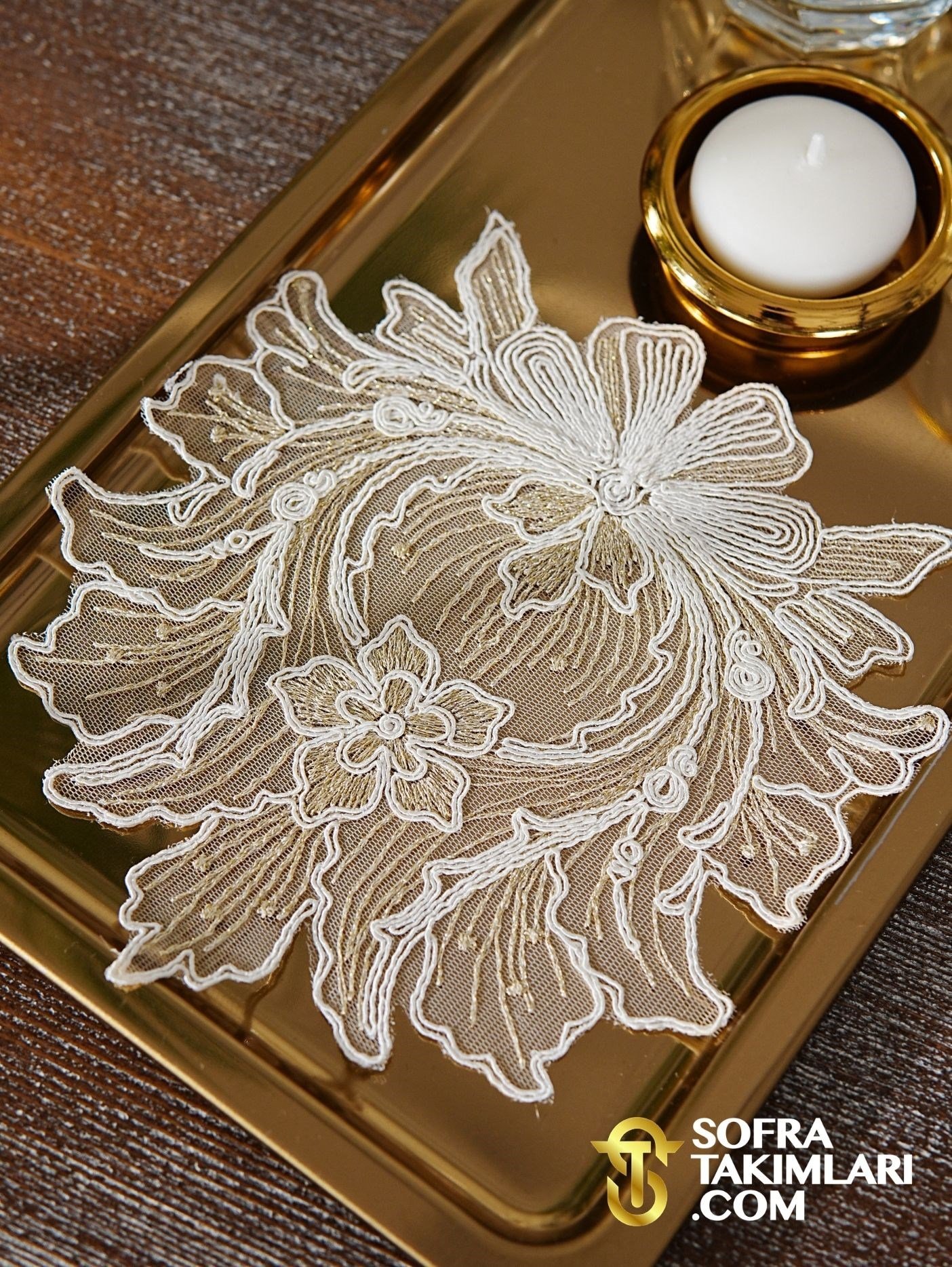 Tajmahal Model Kokteyl Peçetesi-6'lı Set
