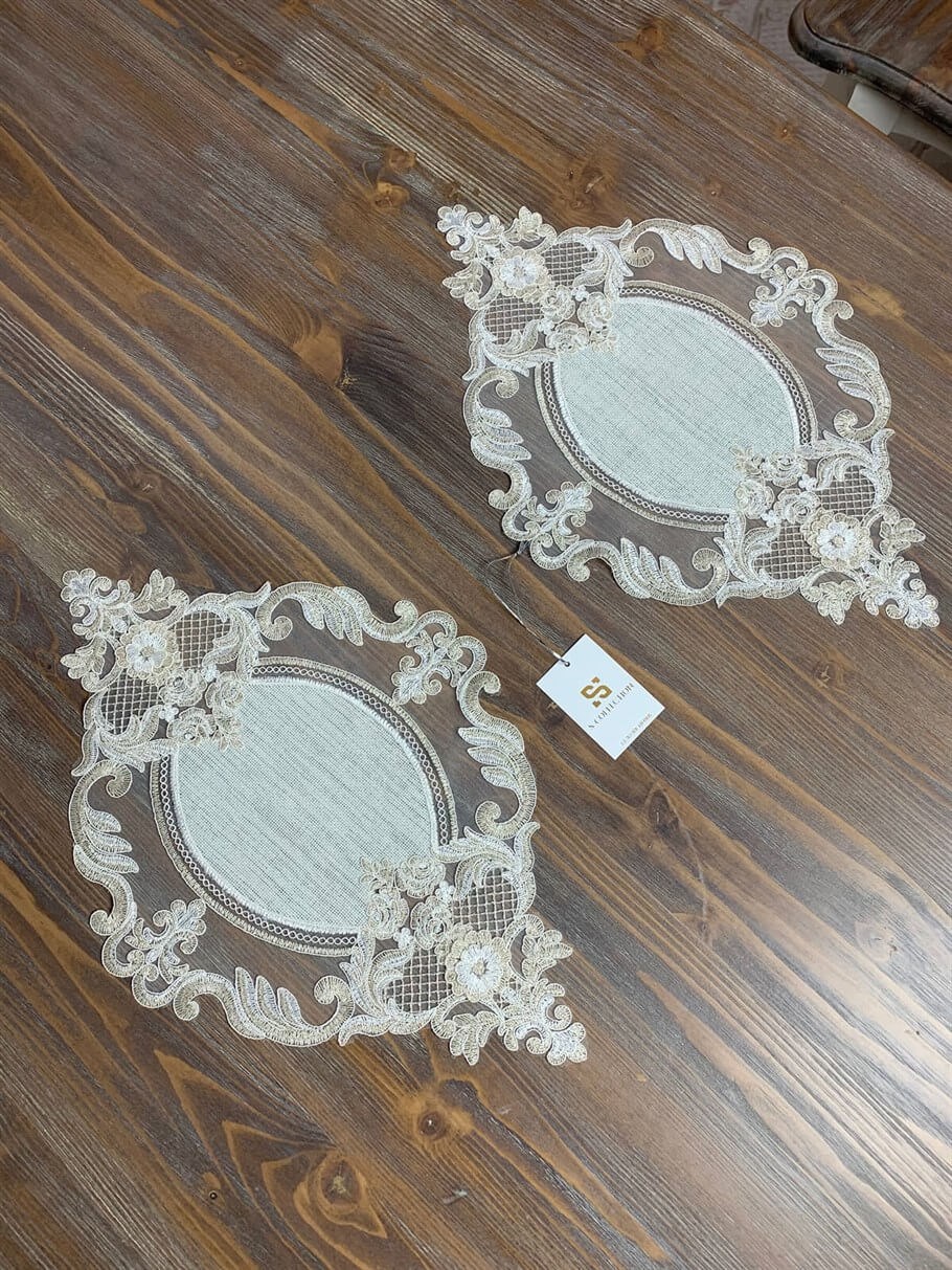 Victoria Salon Takımı 3 Parça Linen