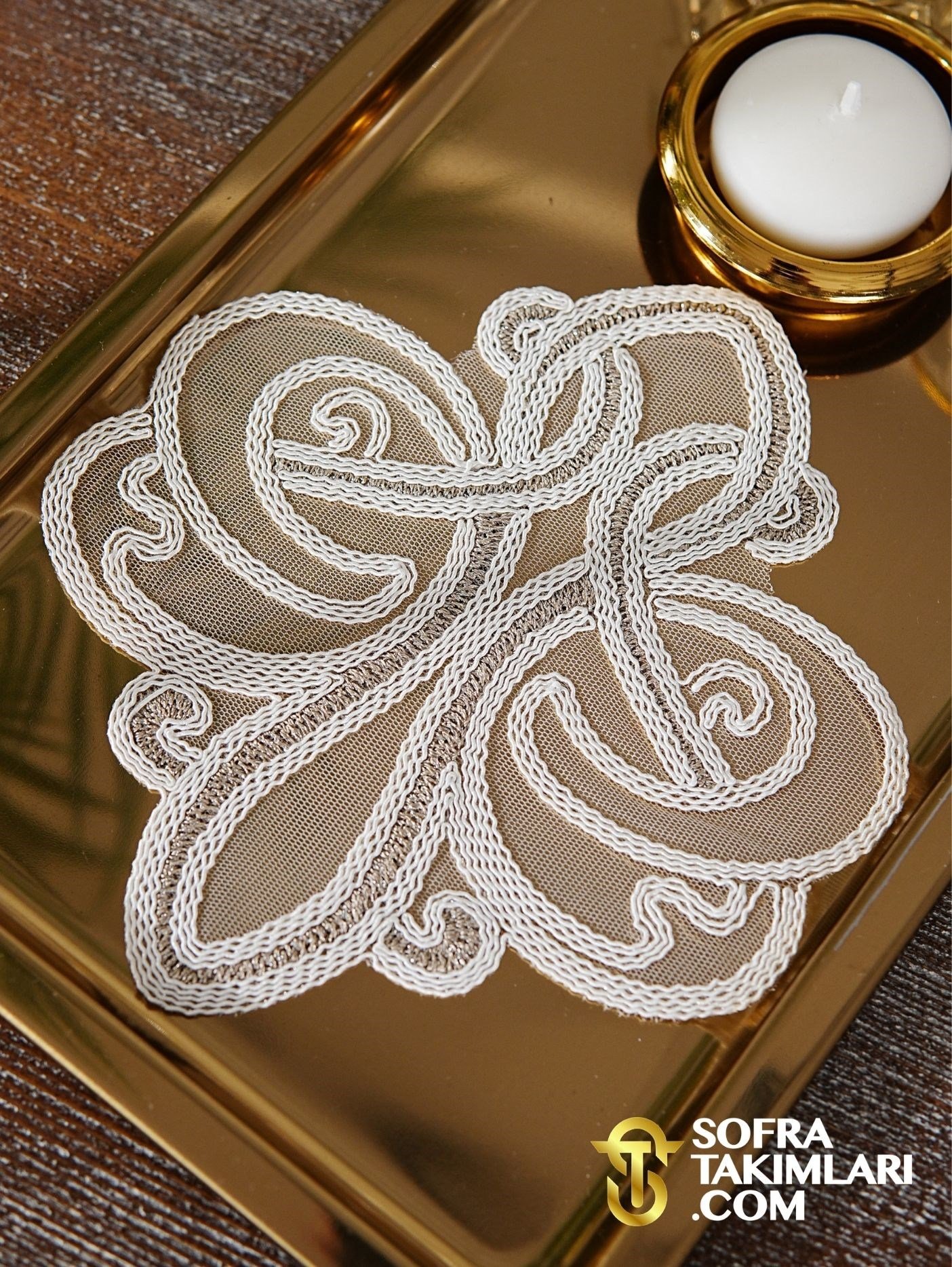Viento Model Kokteyl Peçetesi - 6'lı Set