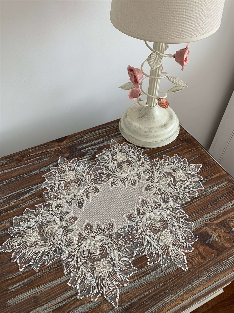 Yatak Odası Takımı Taj Mahal Model Kırıkbeyaz