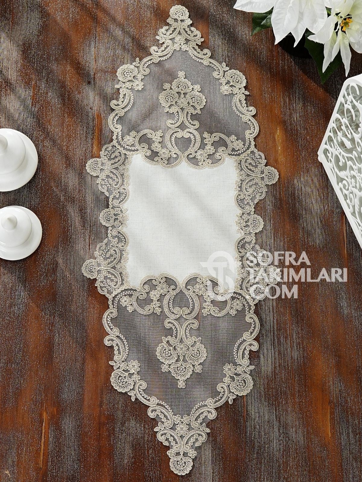 Yatak Odası Takımı Vintage Model Dantel Taş