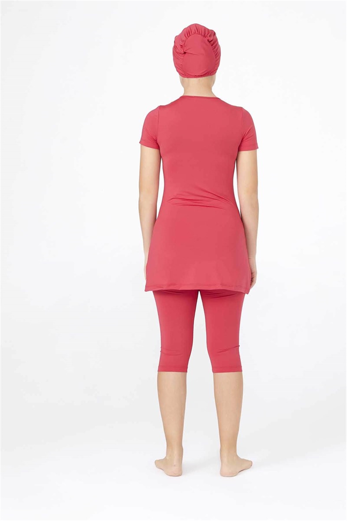 12 - 17 Yaş Arası Kız Çocuk Yarı Kapalı Mayo T0461