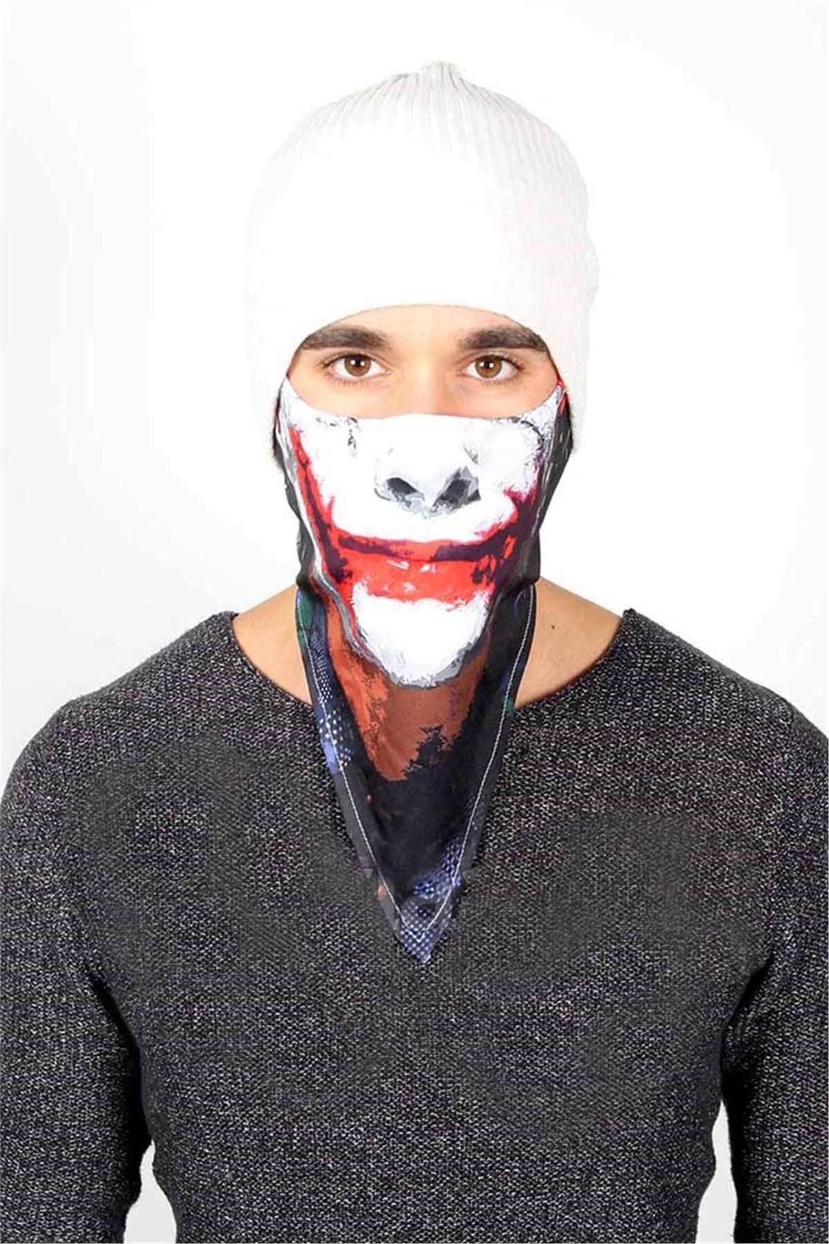 3D Joker Corona Virüs Maskesi C5054