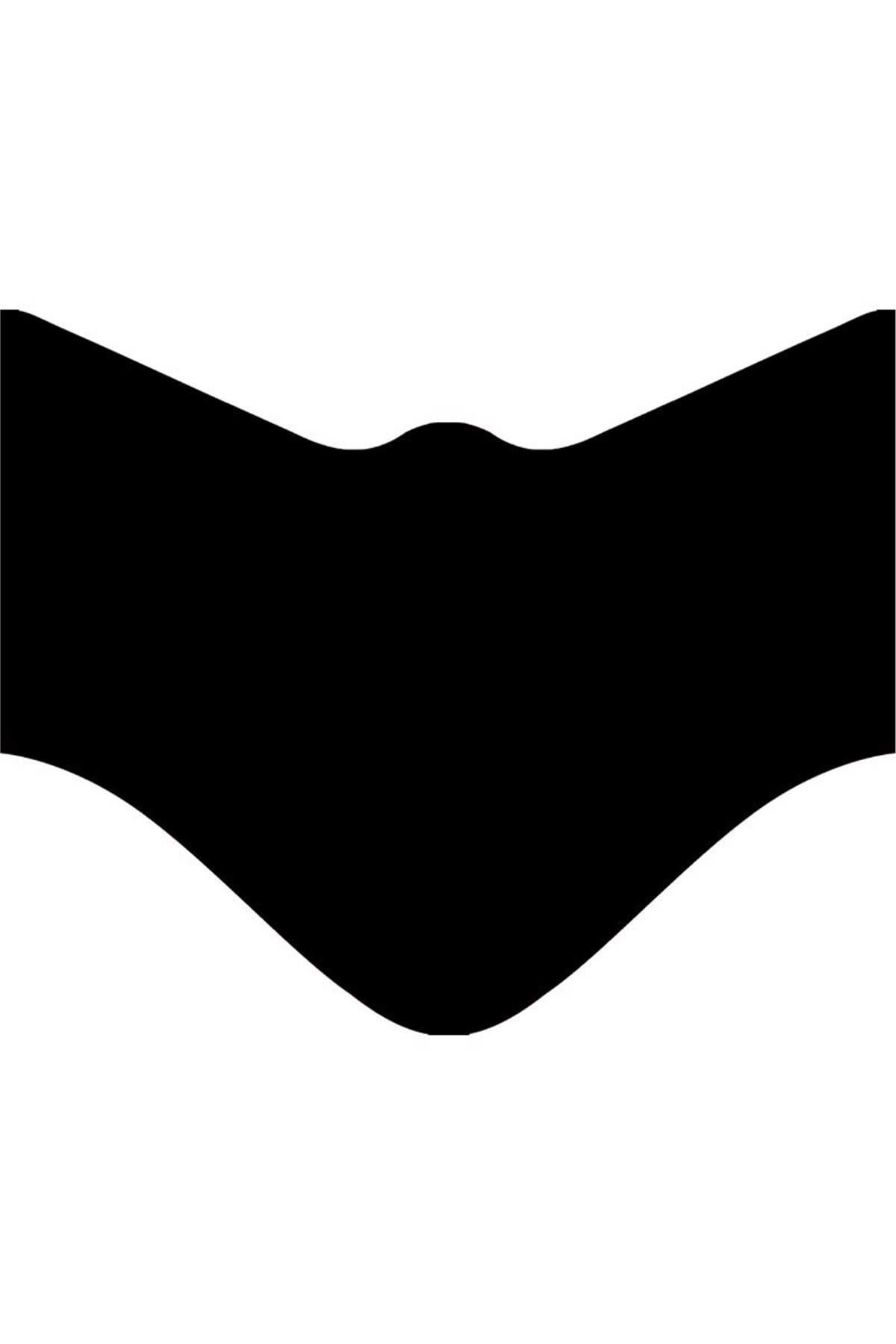 3D Siyah Corona Virüs Maskesi / Unisex  C5051 