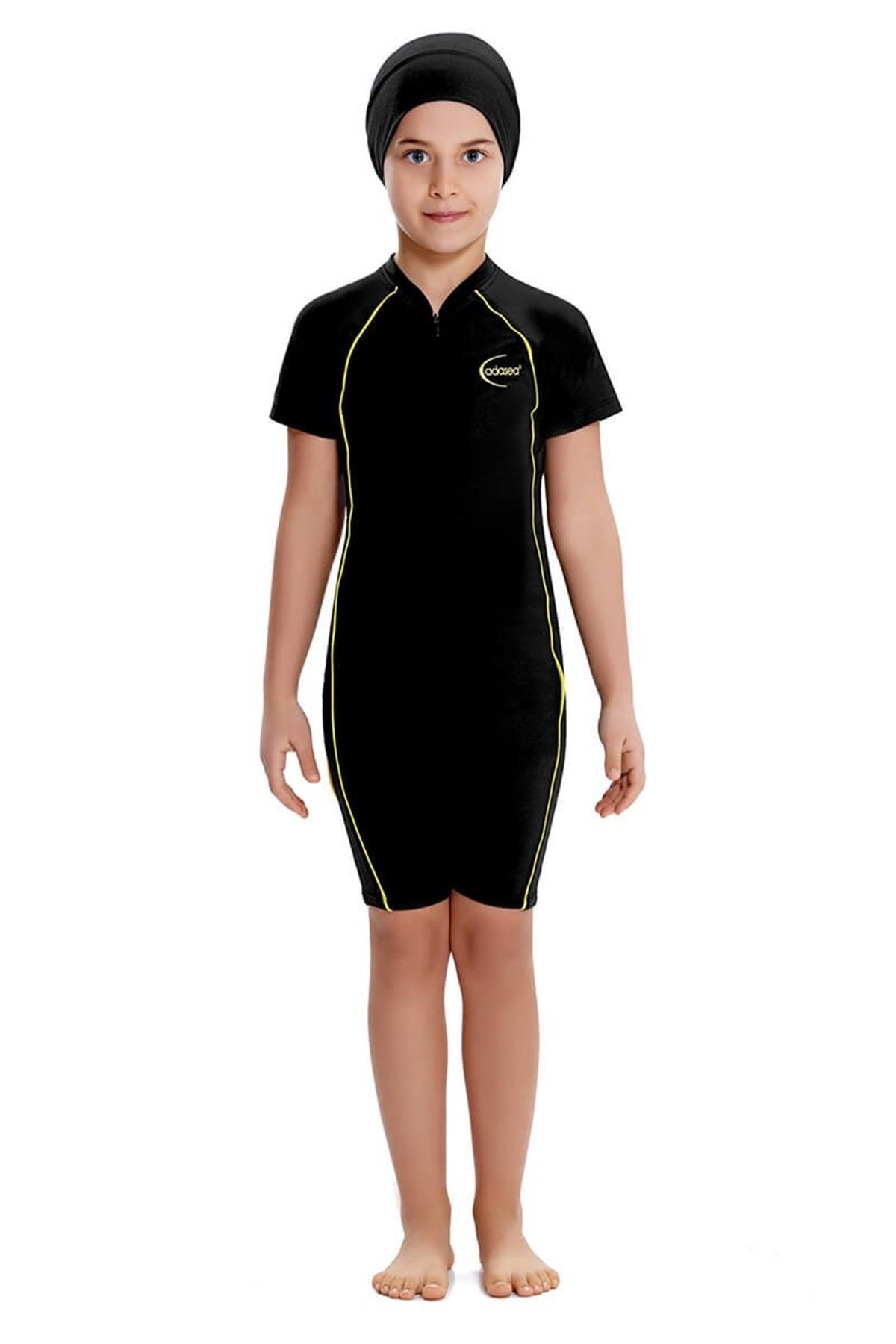 Kız Çocuk Havuz Mayosu, Yüzücü Mayo Tulum ADS-125029