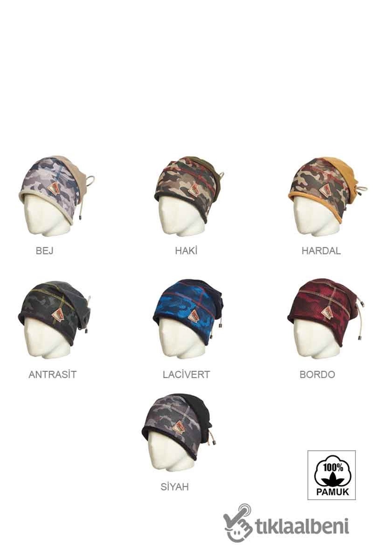 Always Bere, İçi Polarlı Sarkıtma İpli Bere FO-2426