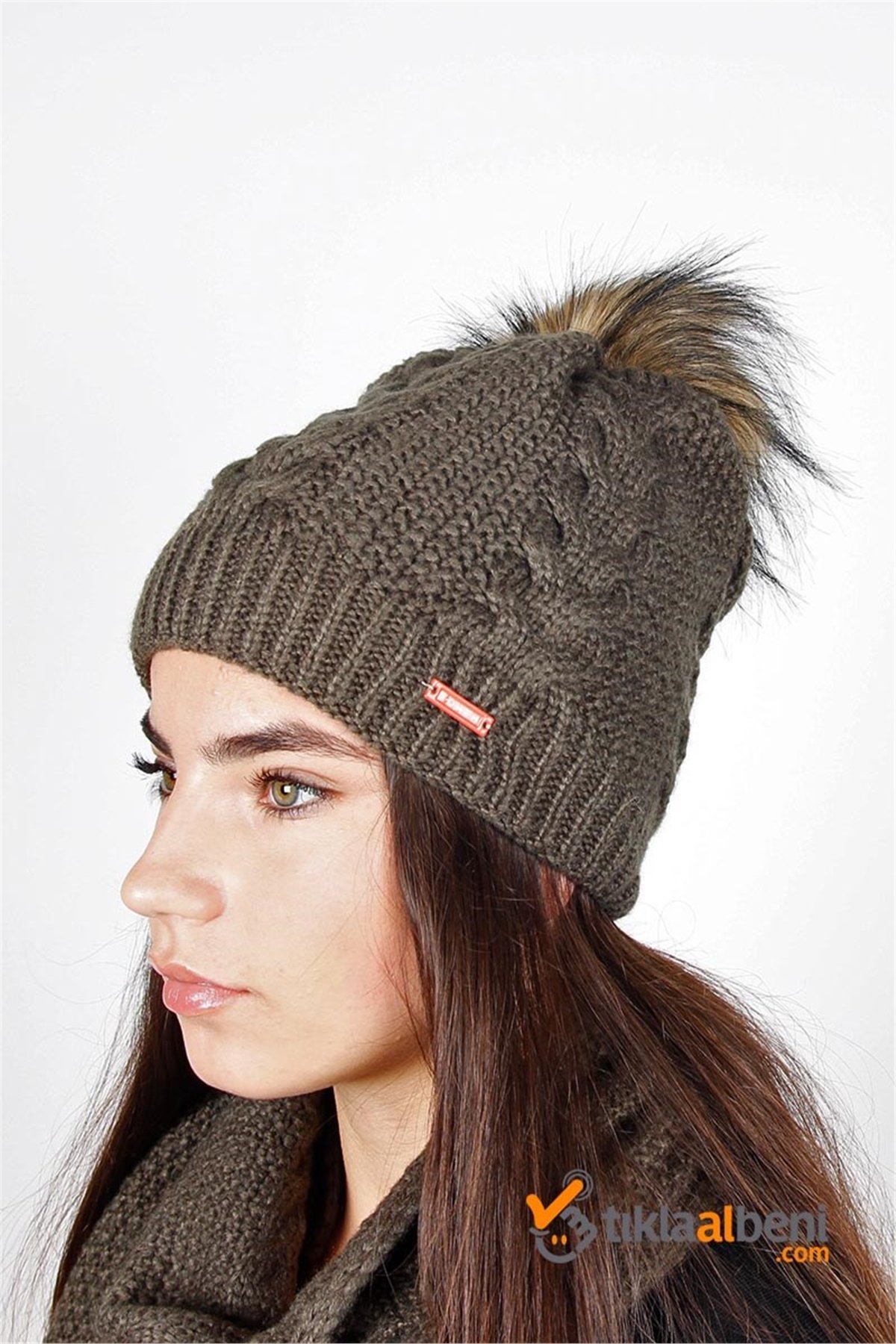 Angel Atkı Bere Eldiven Takımı FO-3071 Haki