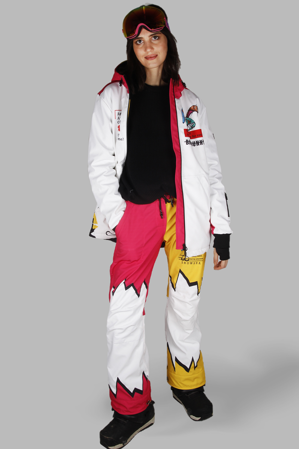 Bad Bunny SS8085-2 Snowsea Kayak & Snowboard Takımı