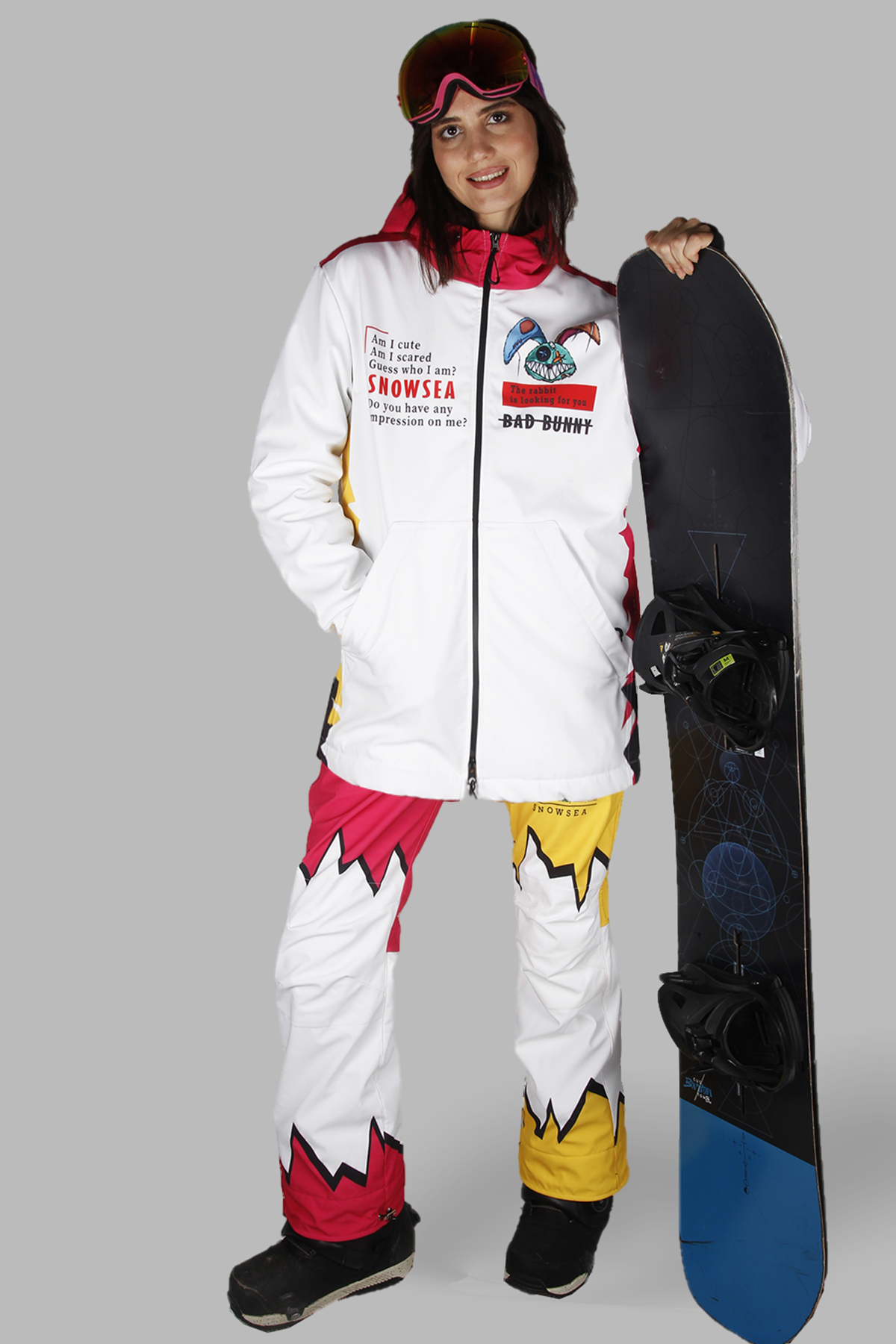Bad Bunny SS8085-2 Snowsea Kayak & Snowboard Takımı