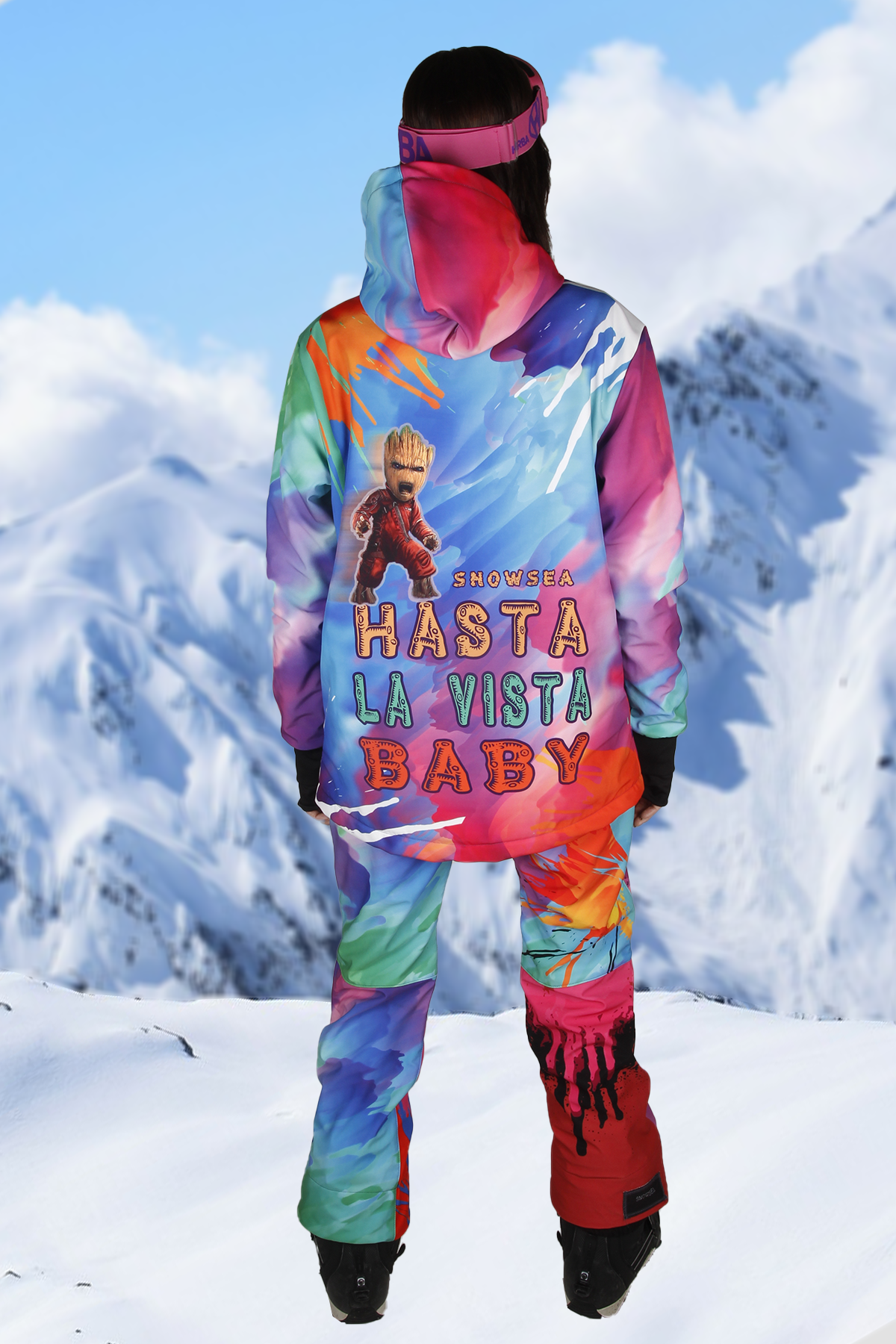 Bad Bunny SS8086 Snowsea Kayak & Snowboard Takımı