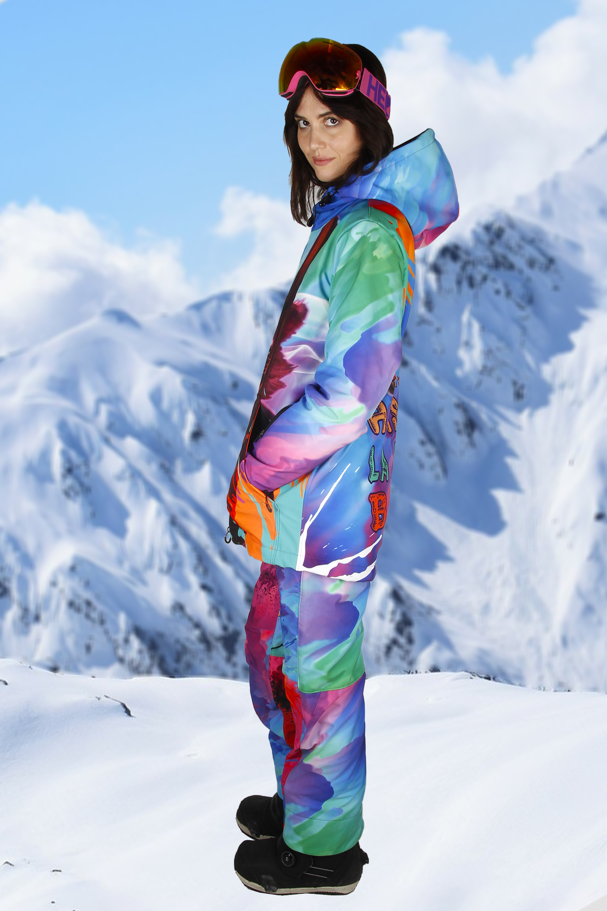 Bad Bunny SS8086 Snowsea Kayak & Snowboard Takımı