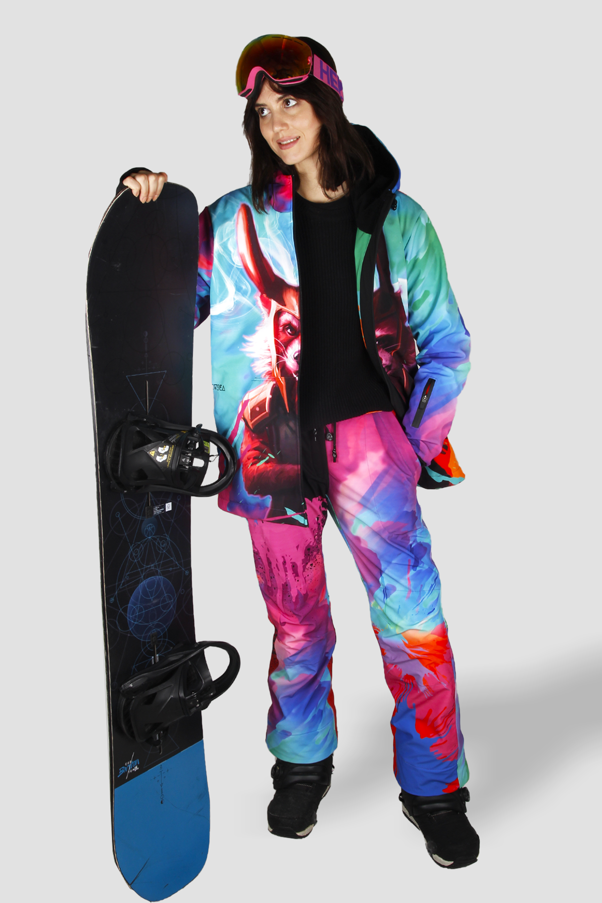 Bad Bunny SS8086 Snowsea Kayak & Snowboard Takımı