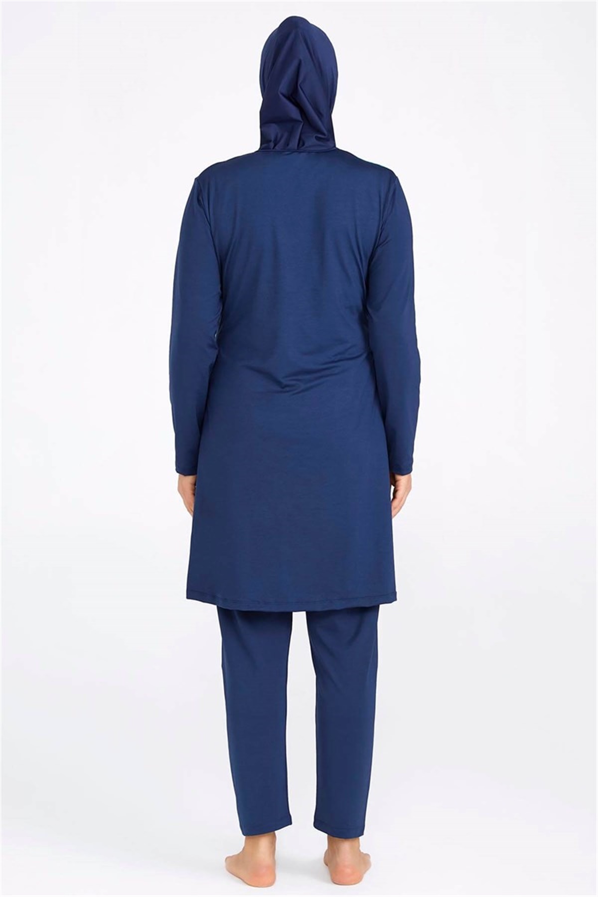 Battal Beden Tam Kapalı Tesettür Mayo T0495