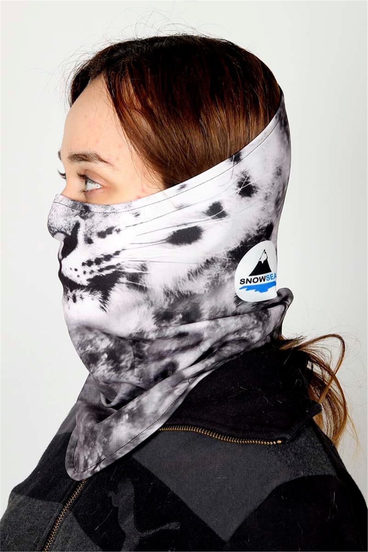 Bayan Kaplan Yıkanabilir Yüz Mskesi Snowsea 2069