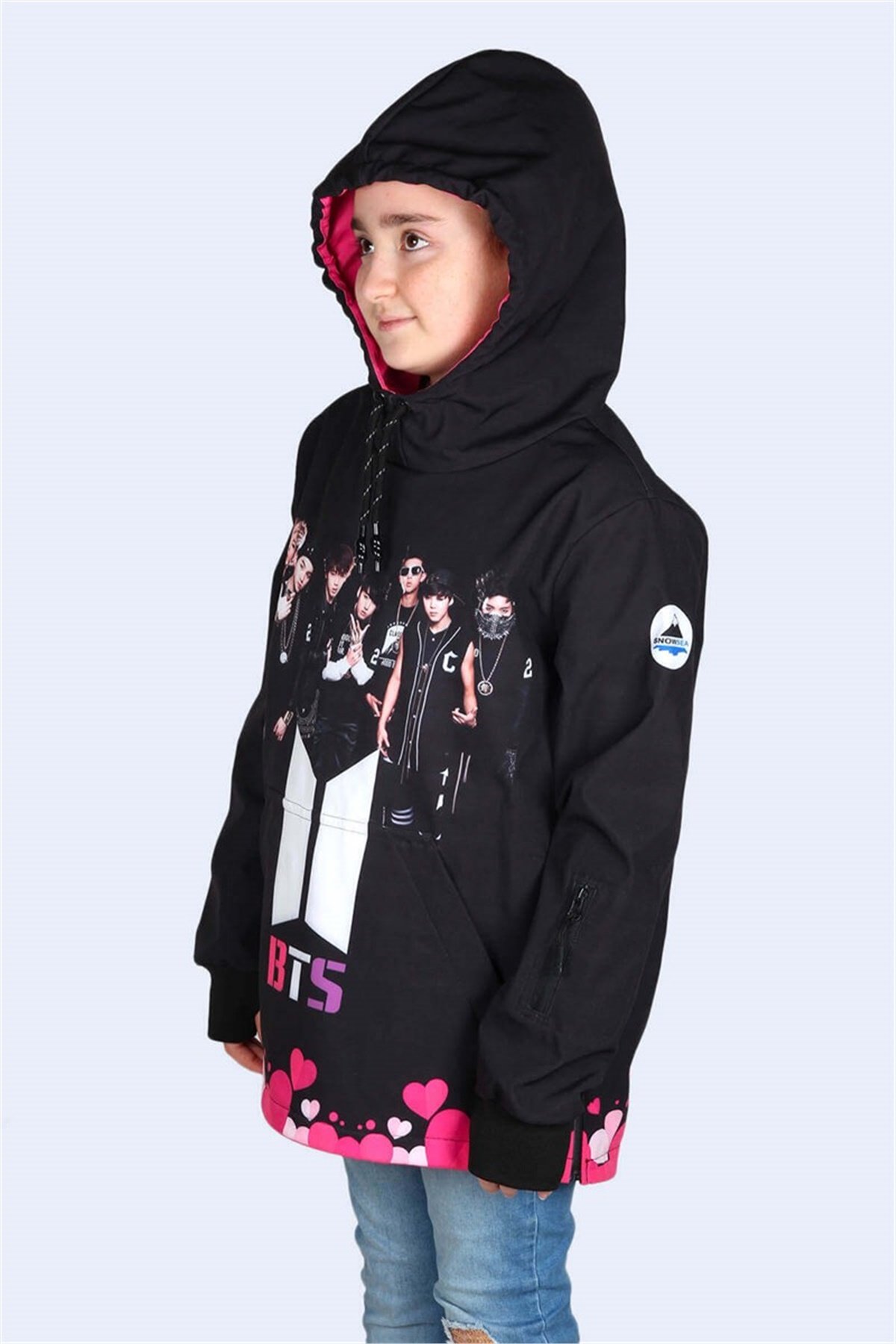 BTS Kız Çocuk Snowboard ve Kayak Montu / SS7621