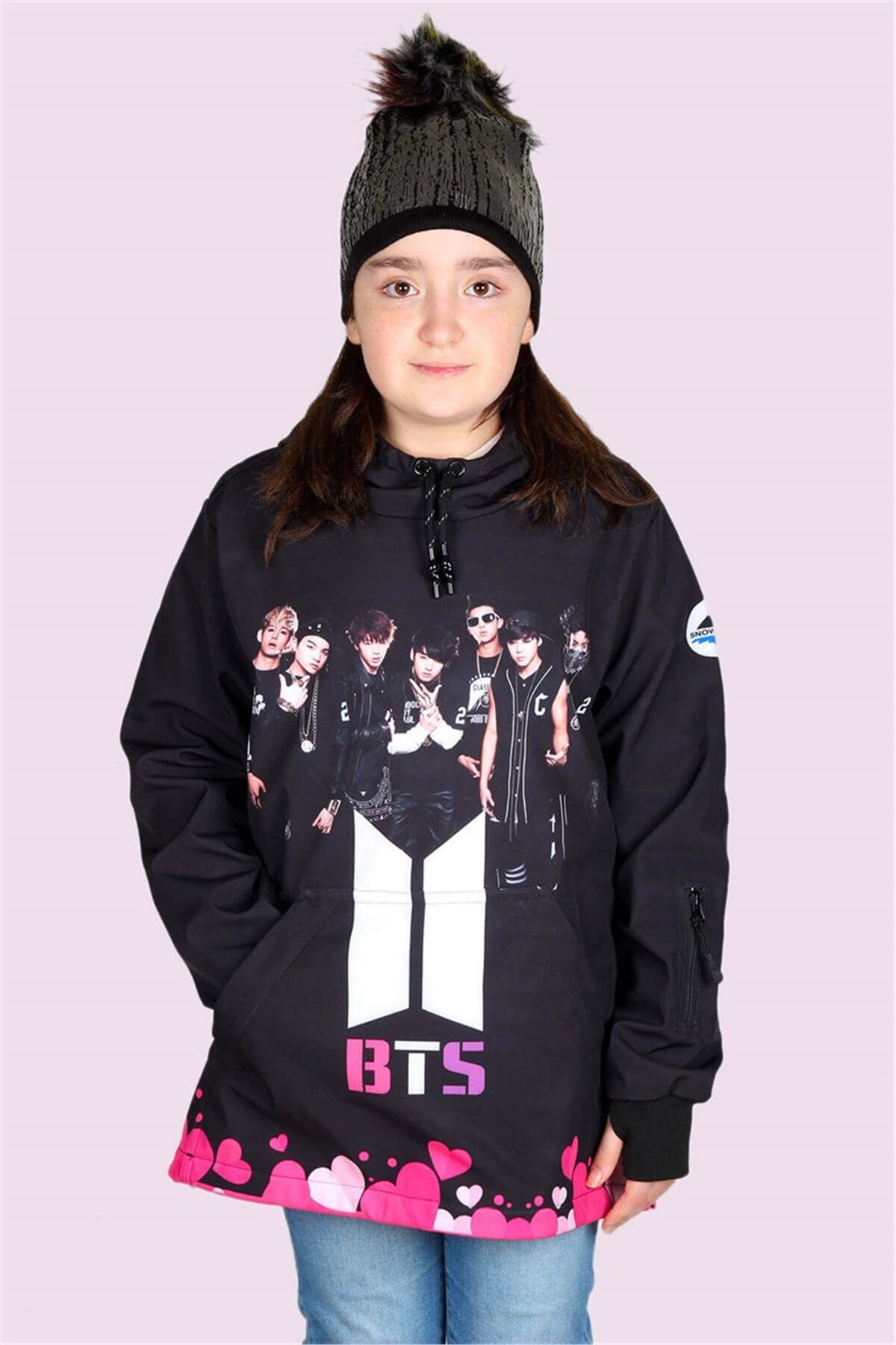 BTS Kız Çocuk Snowboard ve Kayak Montu / SS7621