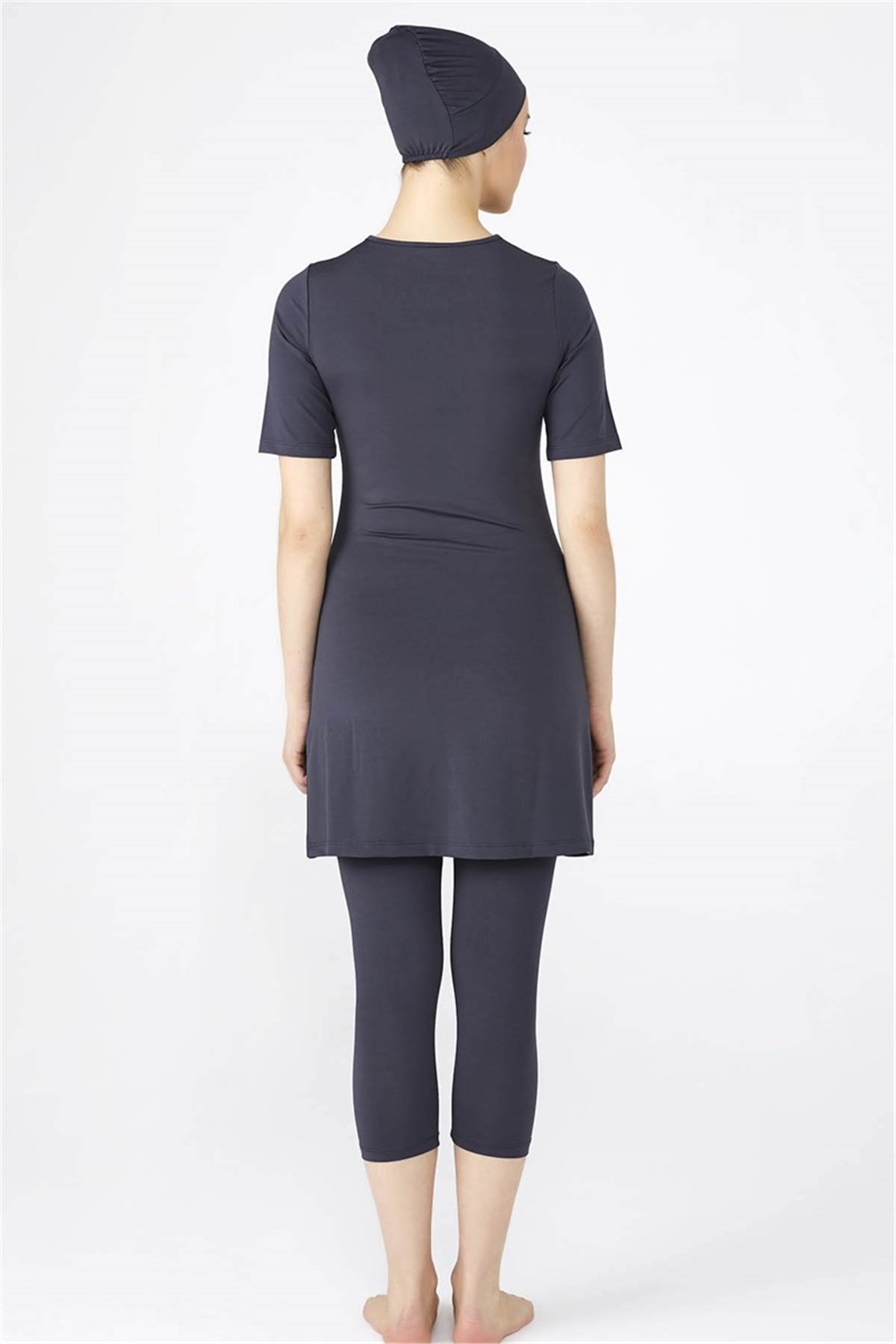 Büyük Beden Kapalı Mayo Havuz Grubu Tesmay 22098