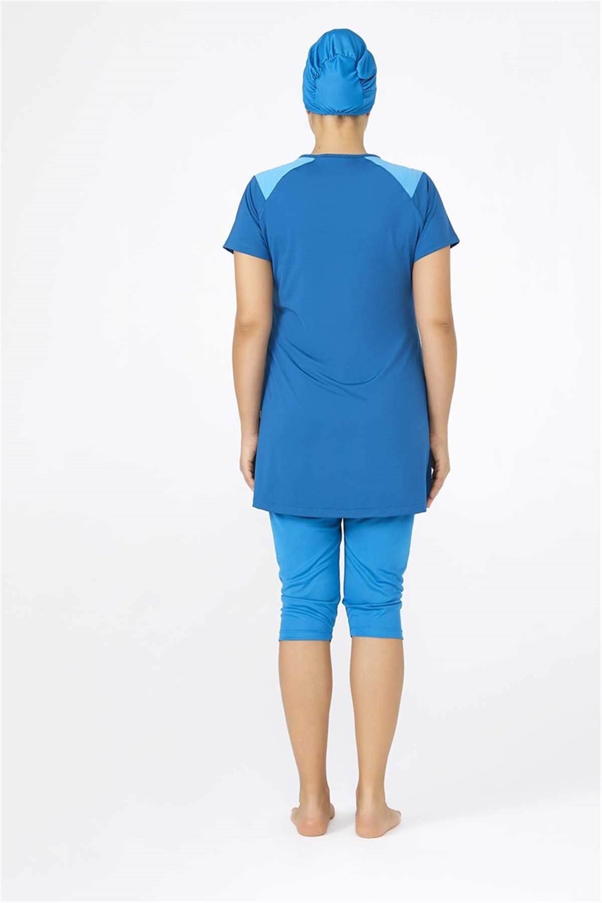 Büyük Beden Kısa Kollu Mayo T0450