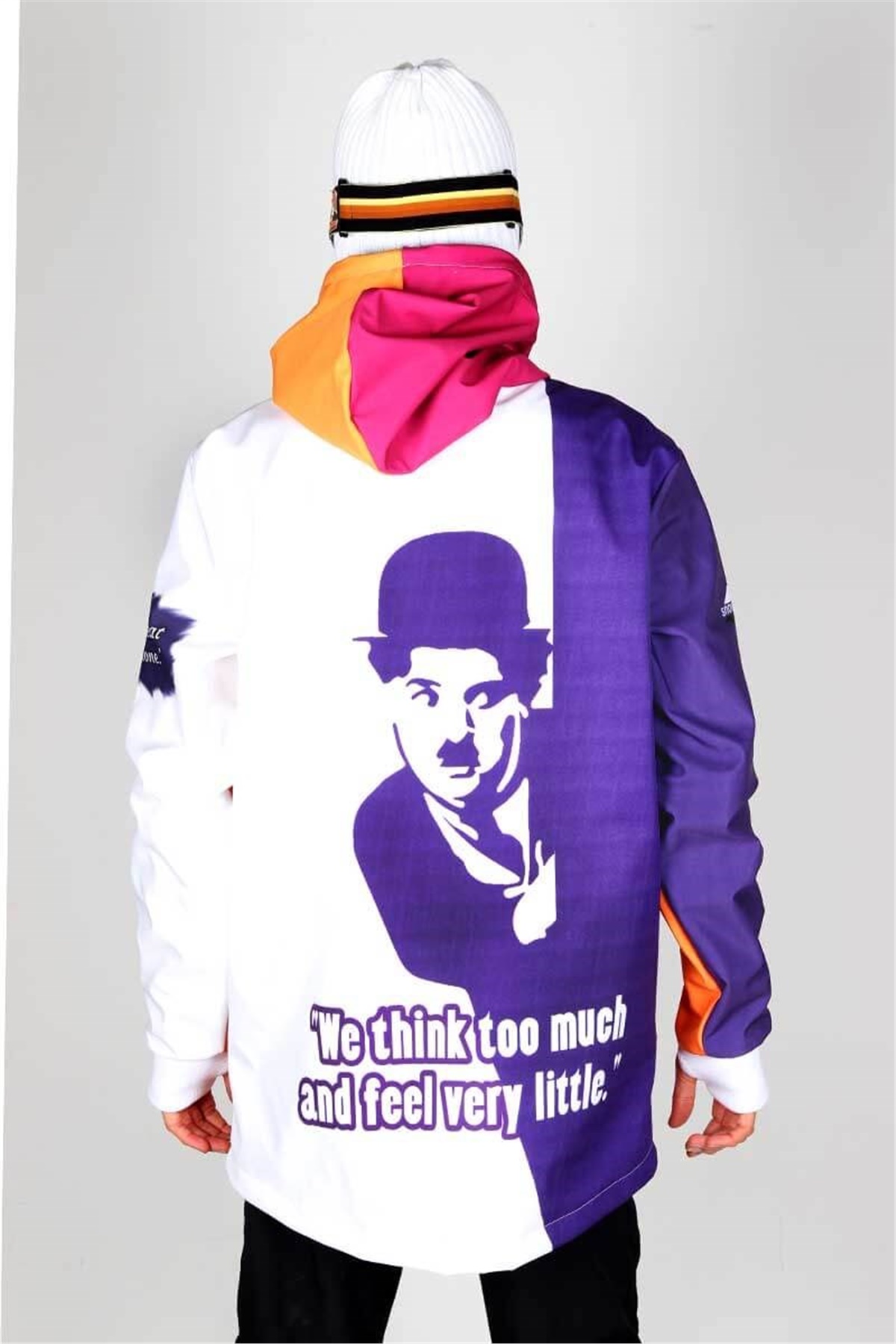 Chaplin Snowsea Erkek Snowboard & Kayak Hoodie Montu SS5577 