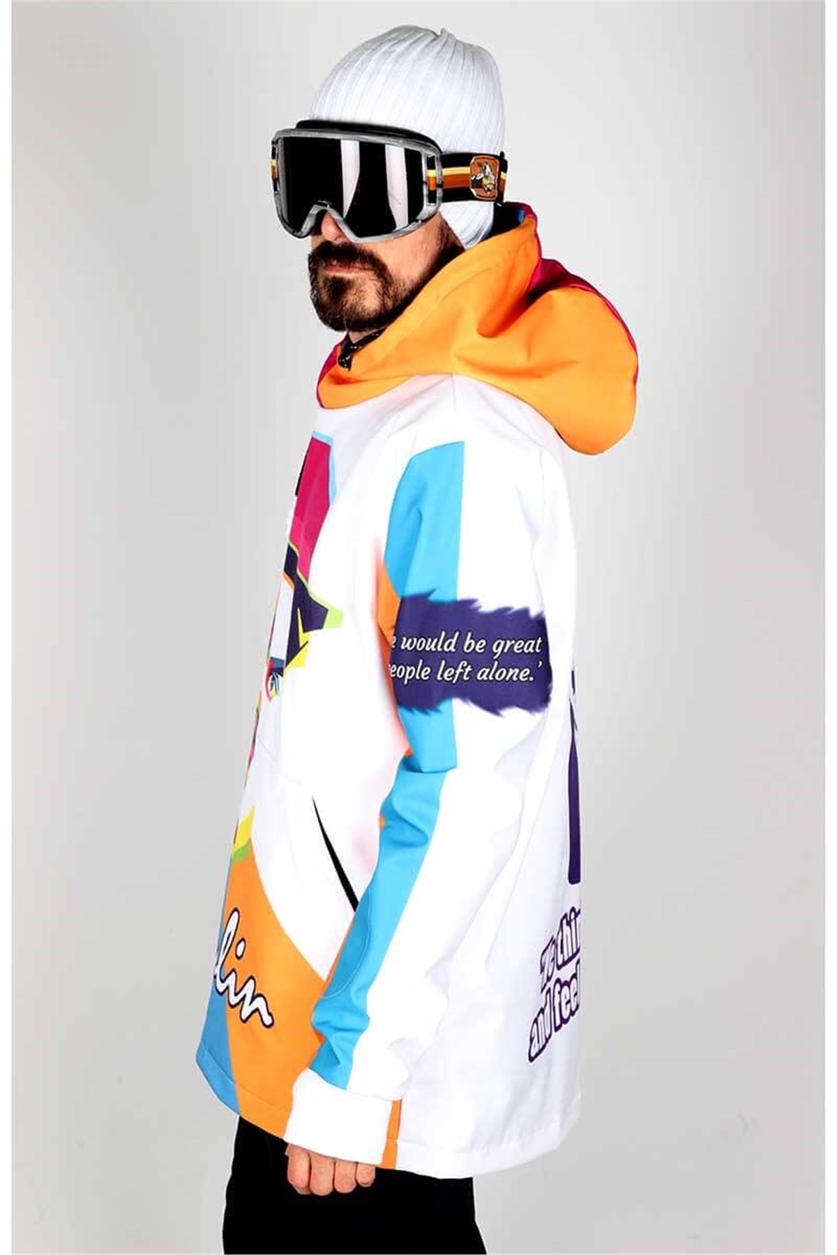 Chaplin Snowsea Erkek Snowboard & Kayak Hoodie Montu SS5577 