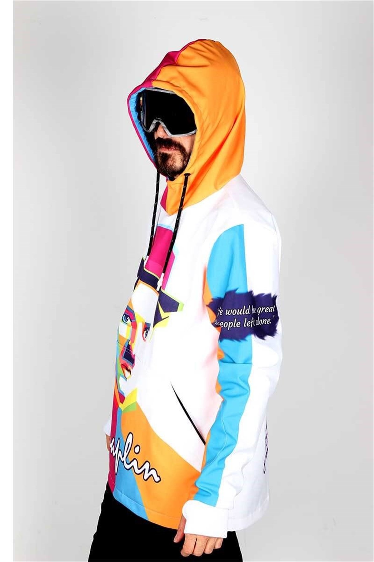 Chaplin Snowsea Erkek Snowboard & Kayak Hoodie Montu SS5577 