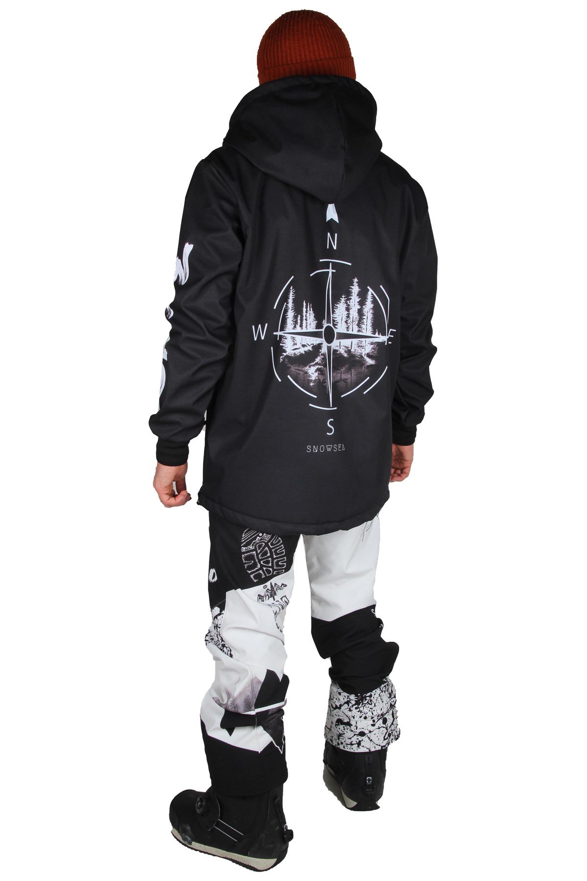 Compass Snowboard Montu Takımı, Snowsea SS7920, Erkek Kayak Mont ve Pantolon Takımı