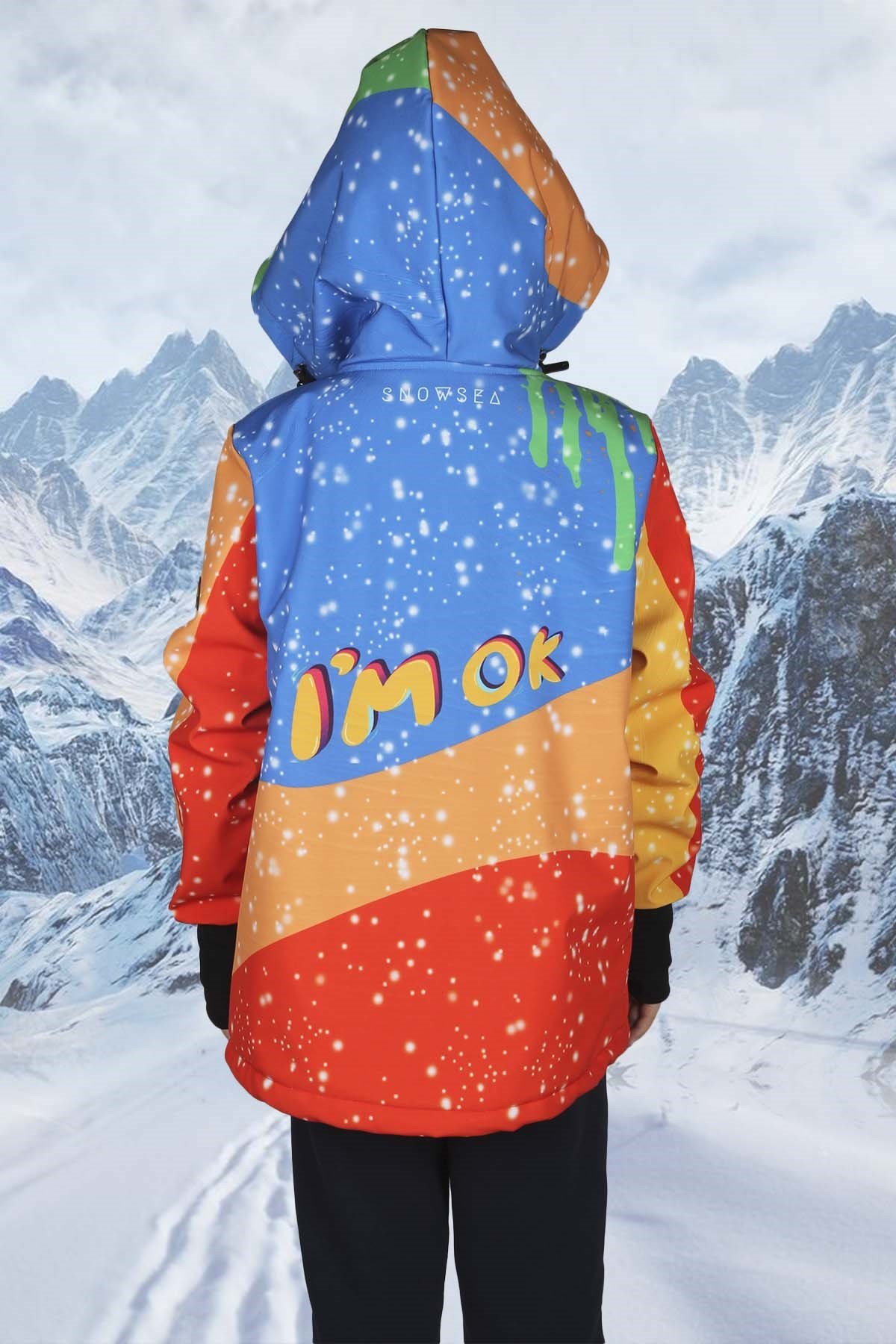 Cool Boy Snowboarding Erkek Çocuk Snowboard Kar Montu Snowsea SS7750