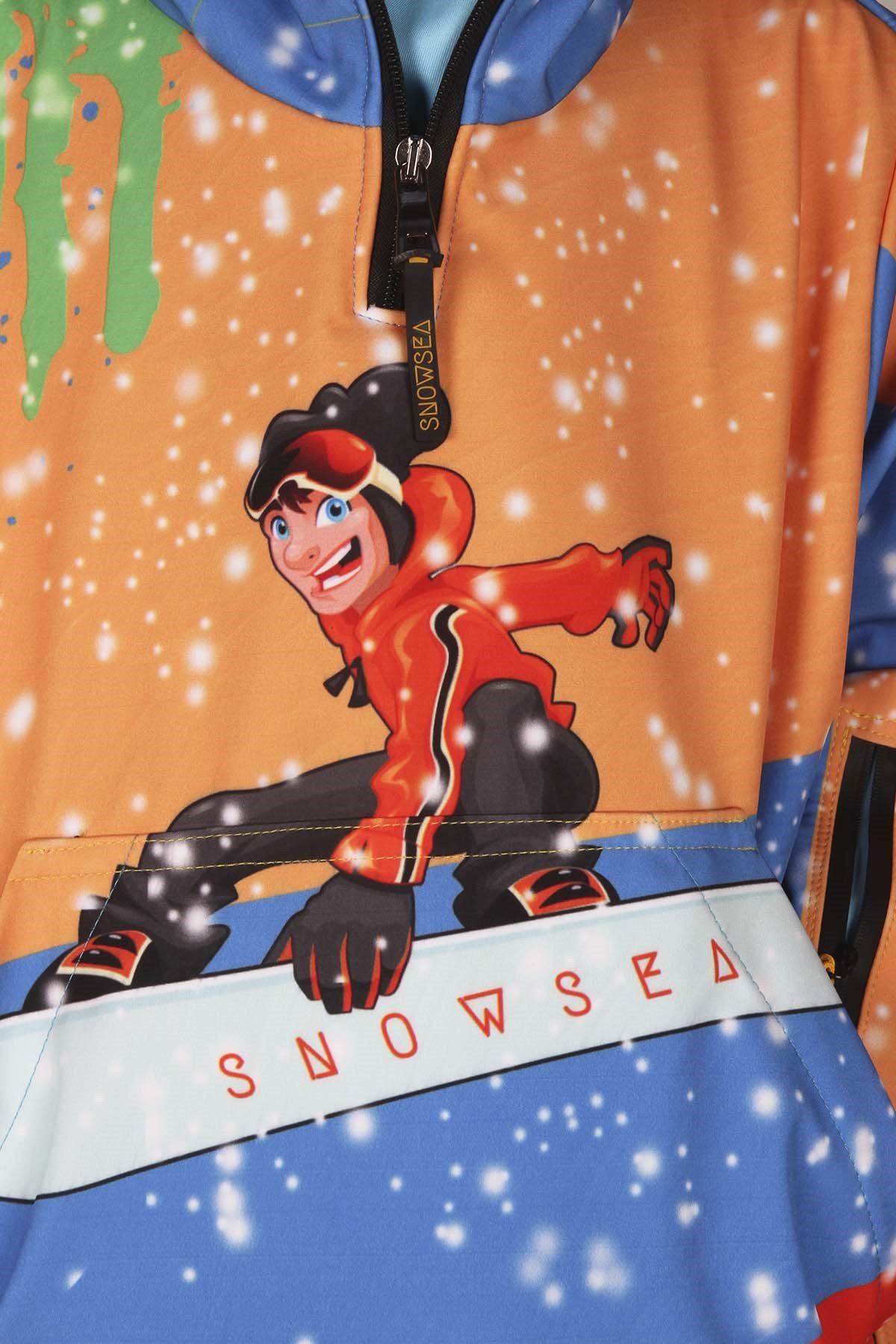 Cool Boy Snowboarding Erkek Çocuk Snowboard Kar Montu Snowsea SS7750