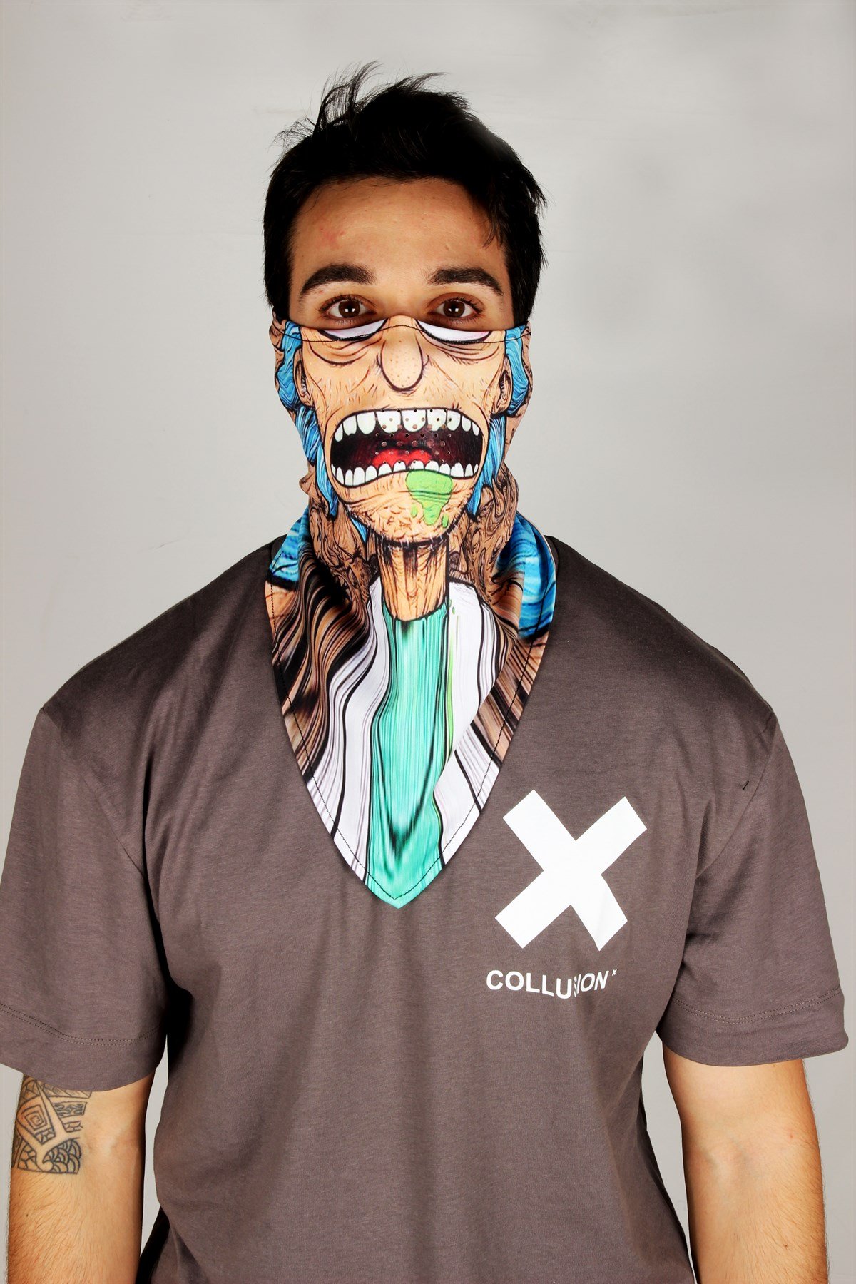 Crazy Face Özel Tasarım Kayak ve Snowboard Maskesi SS2097