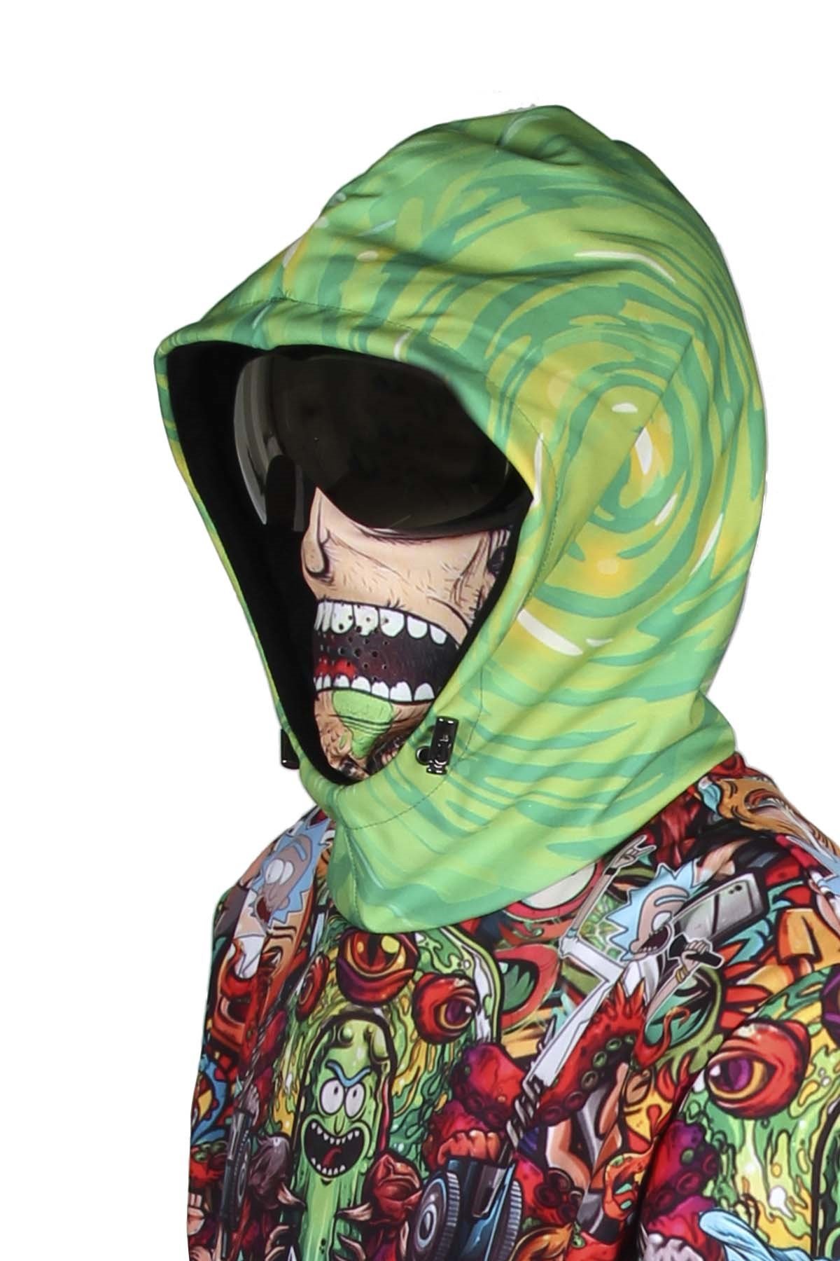 Crazy Face Özel Tasarım Kayak ve Snowboard Maskesi SS2097