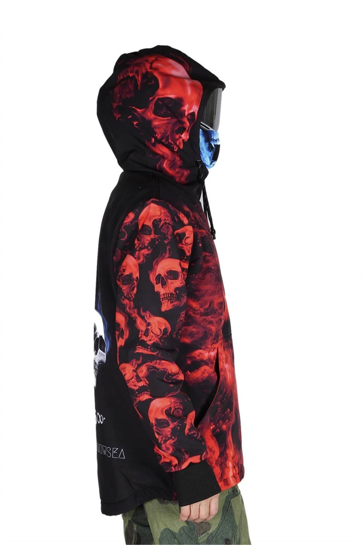 Dark Skull Özel Tasarım SS5609 Kayak ve Snowboard Montu