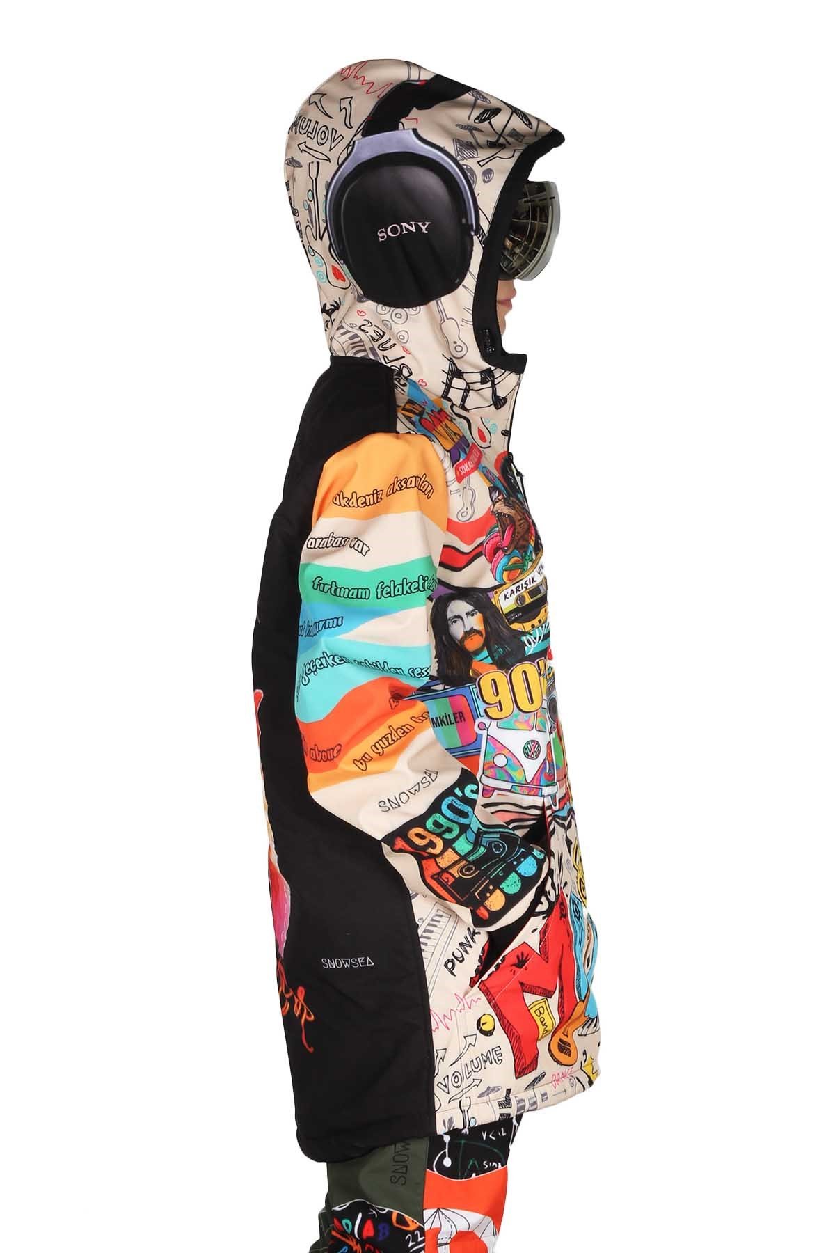 Doksanlar Tasarım Kadın Kayak ve Snowboard Montu Snowsea SS7748