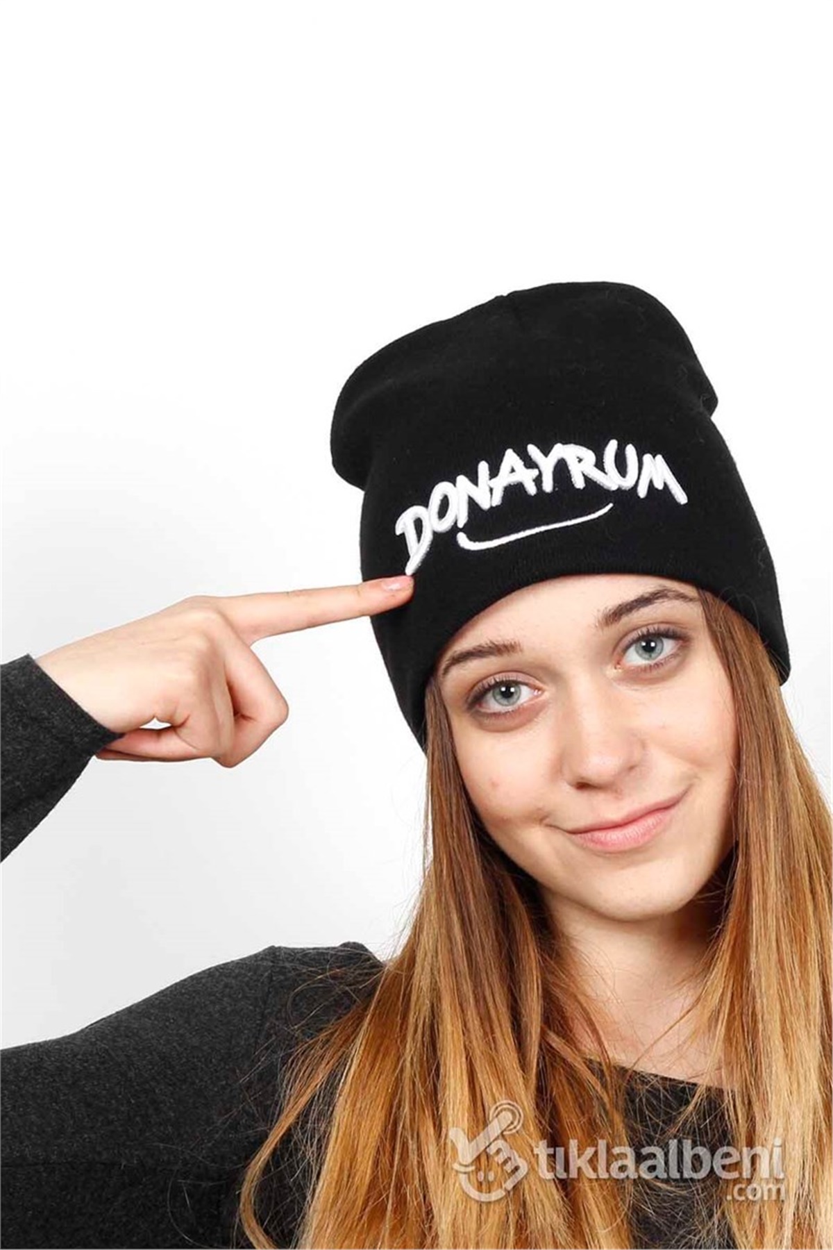 Donayrum Yazılı Bere Bayan YB-505