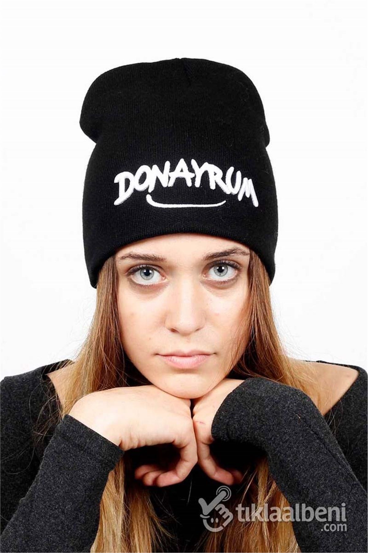 Donayrum Yazılı Bere Bayan YB-505