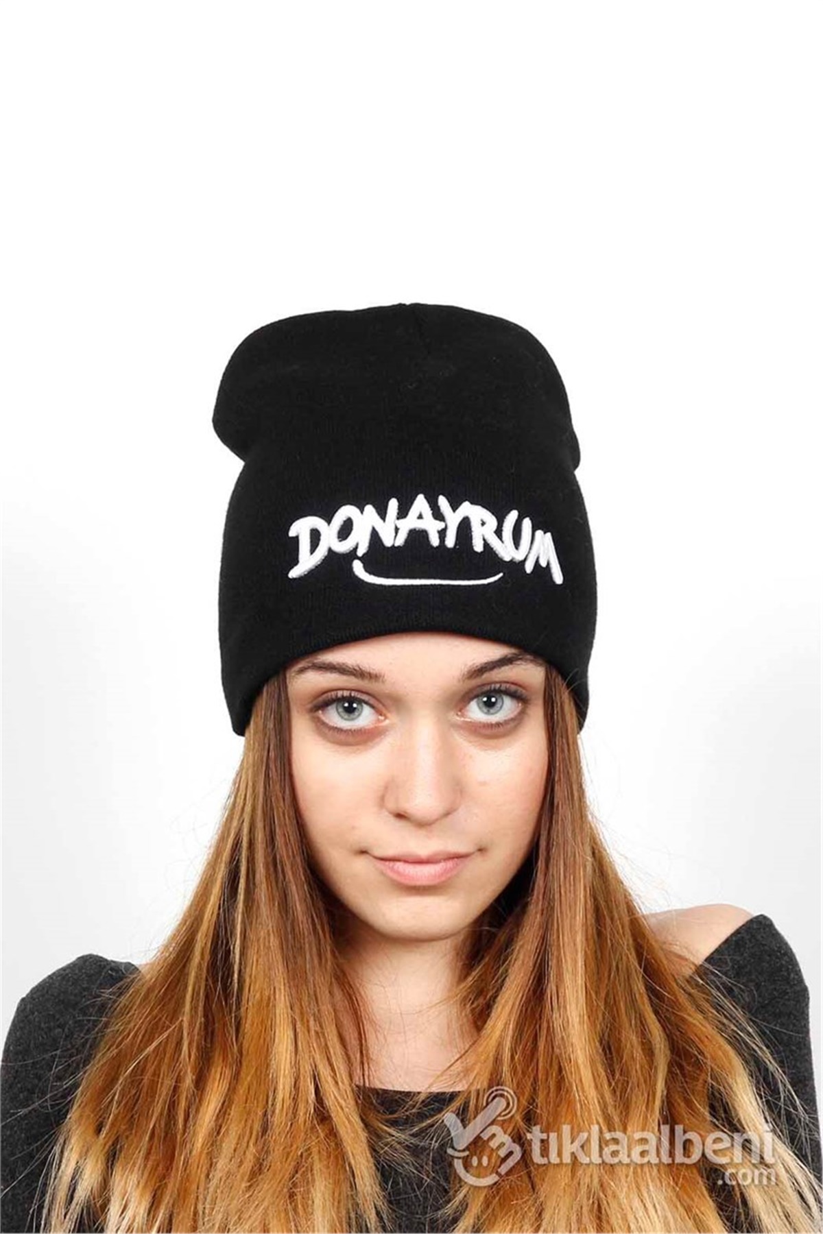 Donayrum Yazılı Bere Bayan YB-505