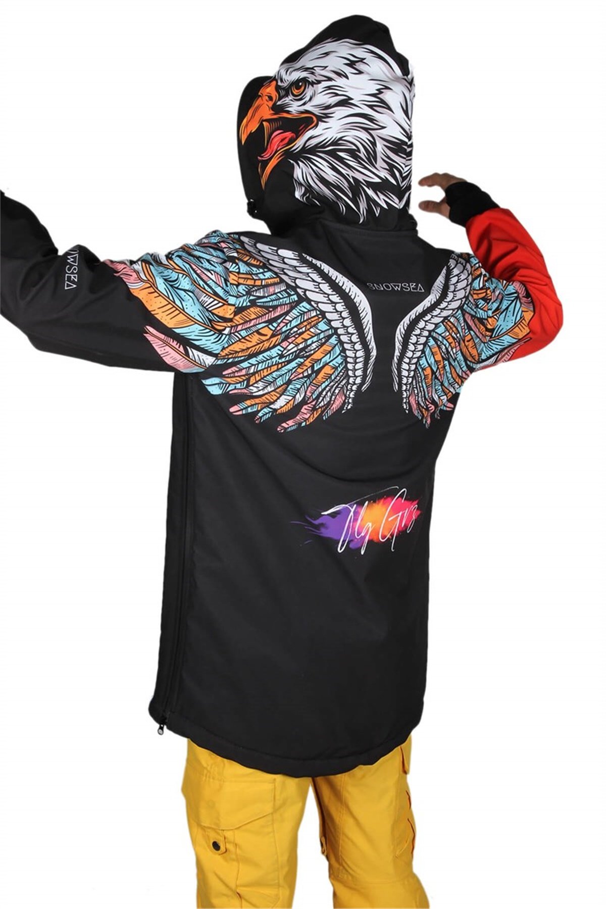 Flight Snowsea SS7610 Kar Montu, Özel Tasarım Snowboard ve Erkek Kayak Montu