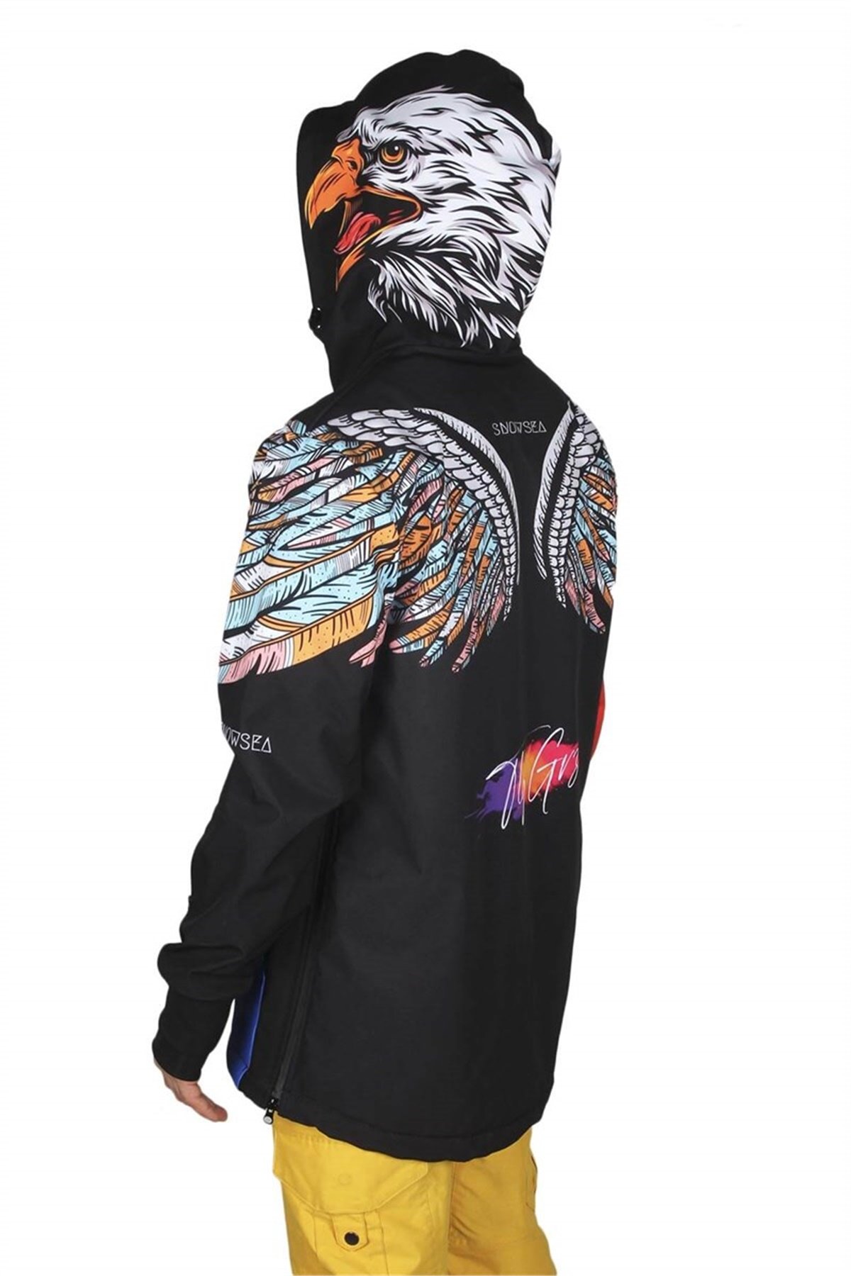 Flight Snowsea SS7610 Kar Montu, Özel Tasarım Snowboard ve Erkek Kayak Montu