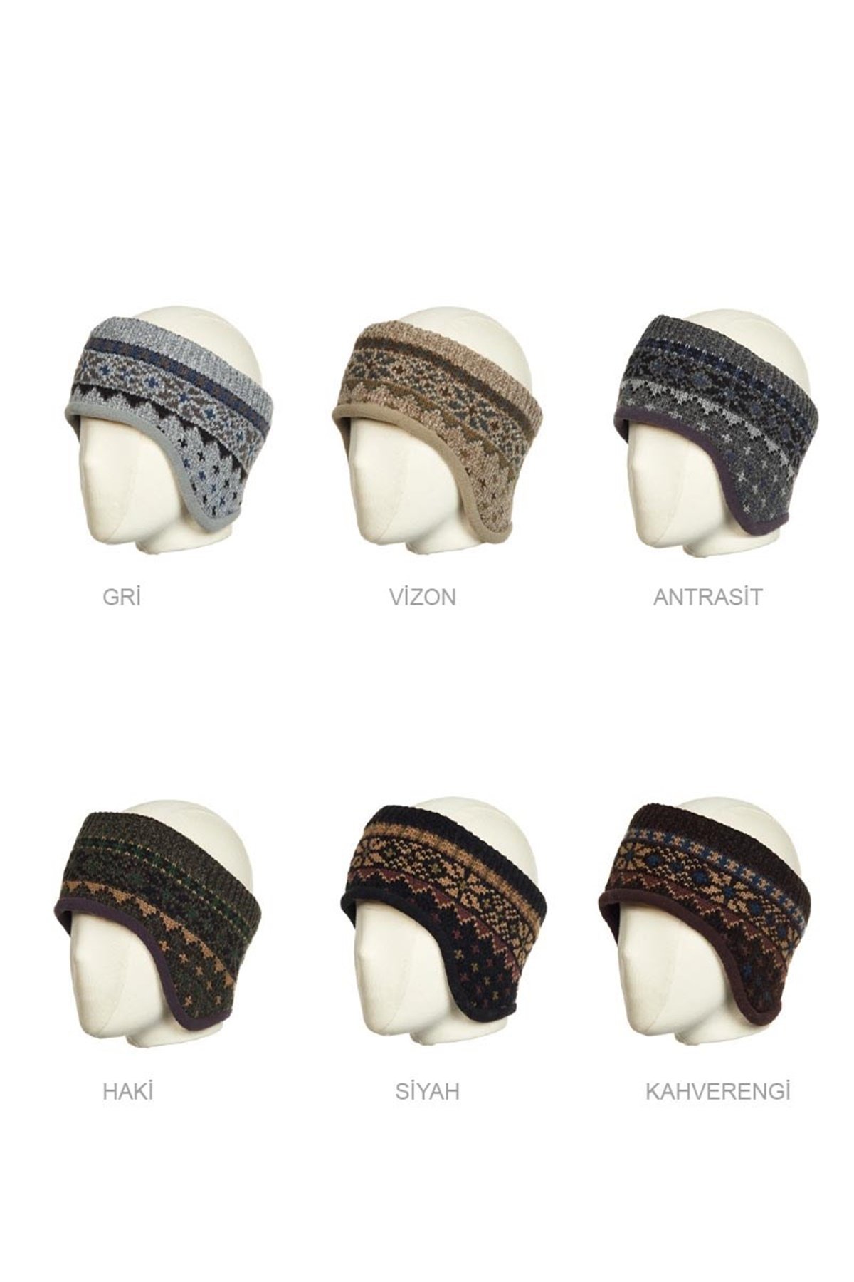 Fonem 1104 Unisex Nepal Kulaklı Bandana