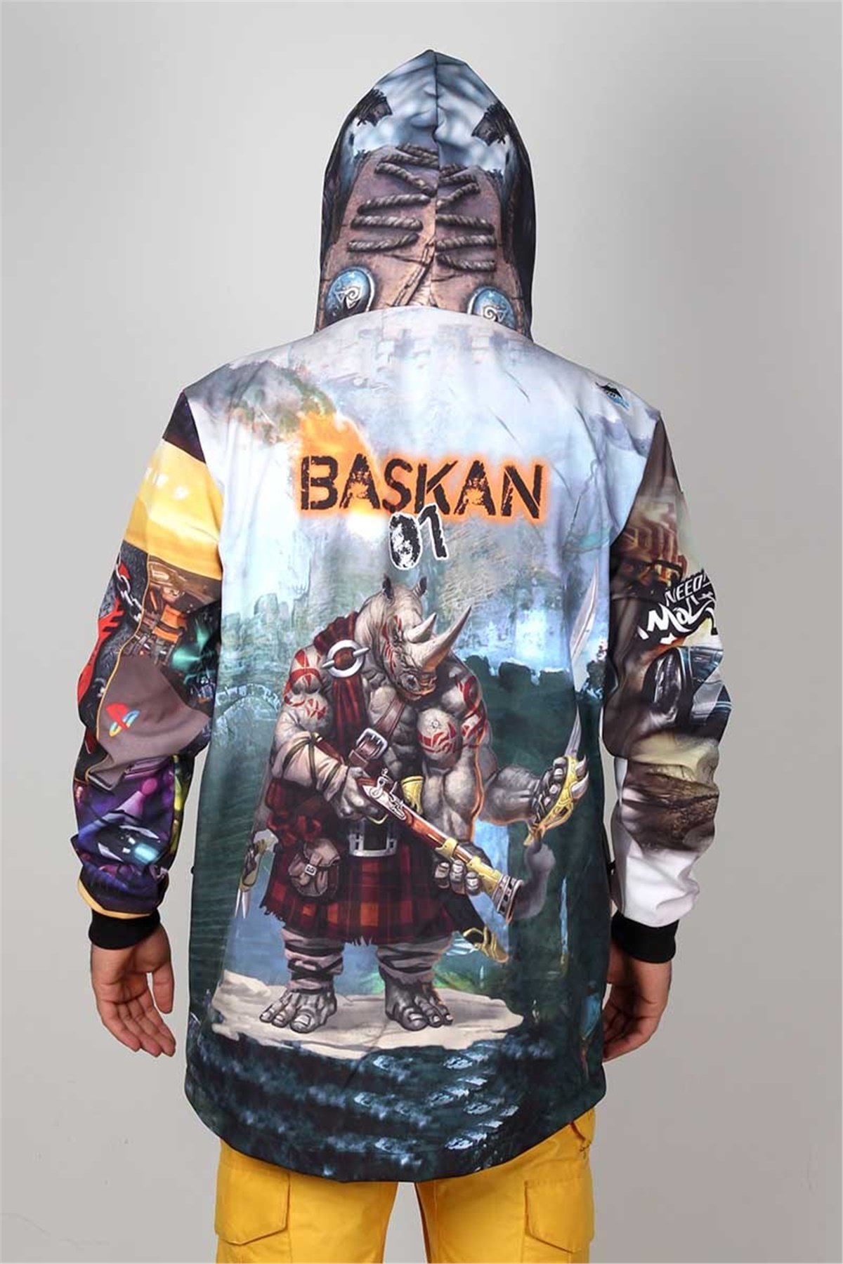 For Honor Snowsea Erkek Mont SS5574 / Suya Dayanıklı Snowboard & Kayak Mont