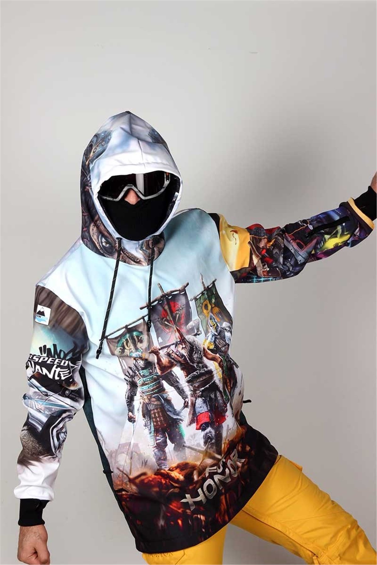 For Honor Snowsea Erkek Mont SS5574 / Suya Dayanıklı Snowboard & Kayak Mont