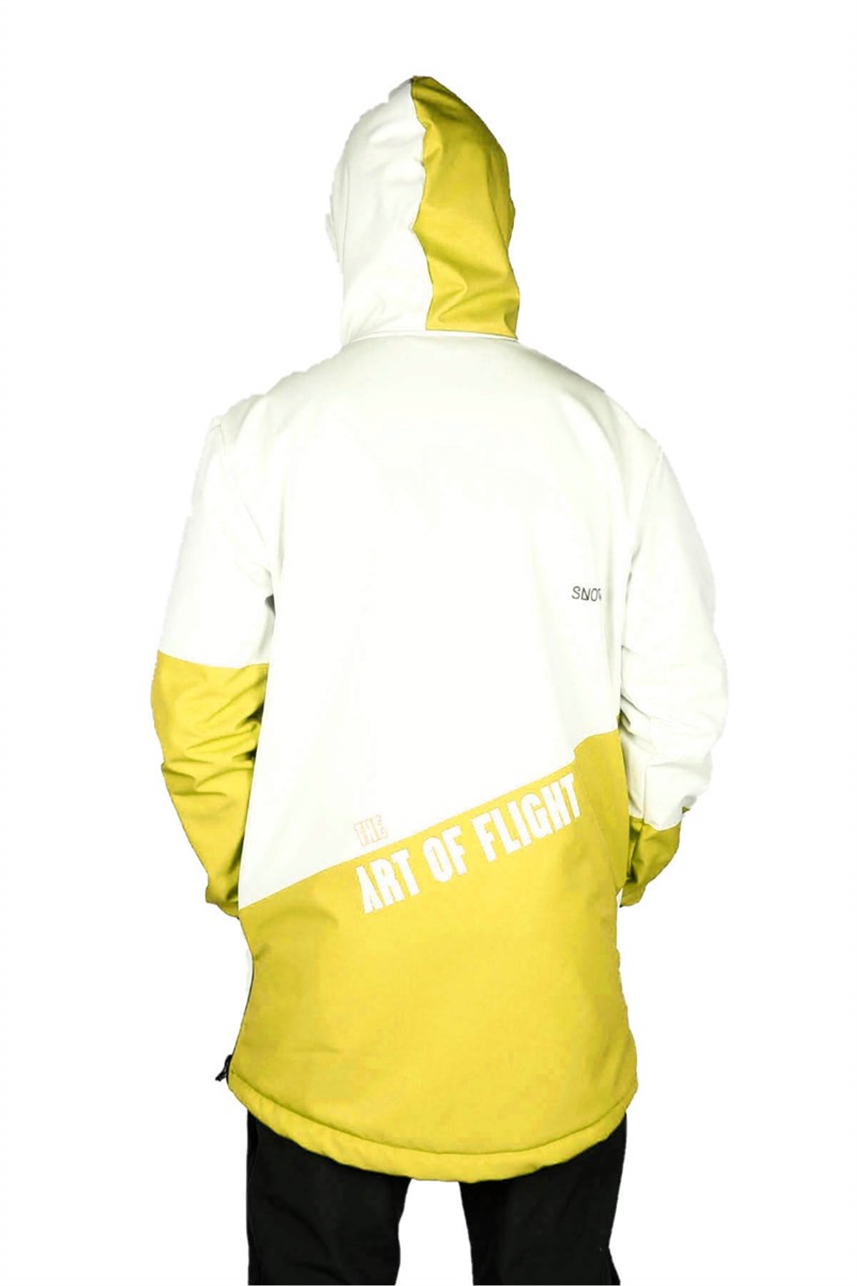Freestyler Sarı Erkek Kar Montu, Snowboard Montu SS19-4