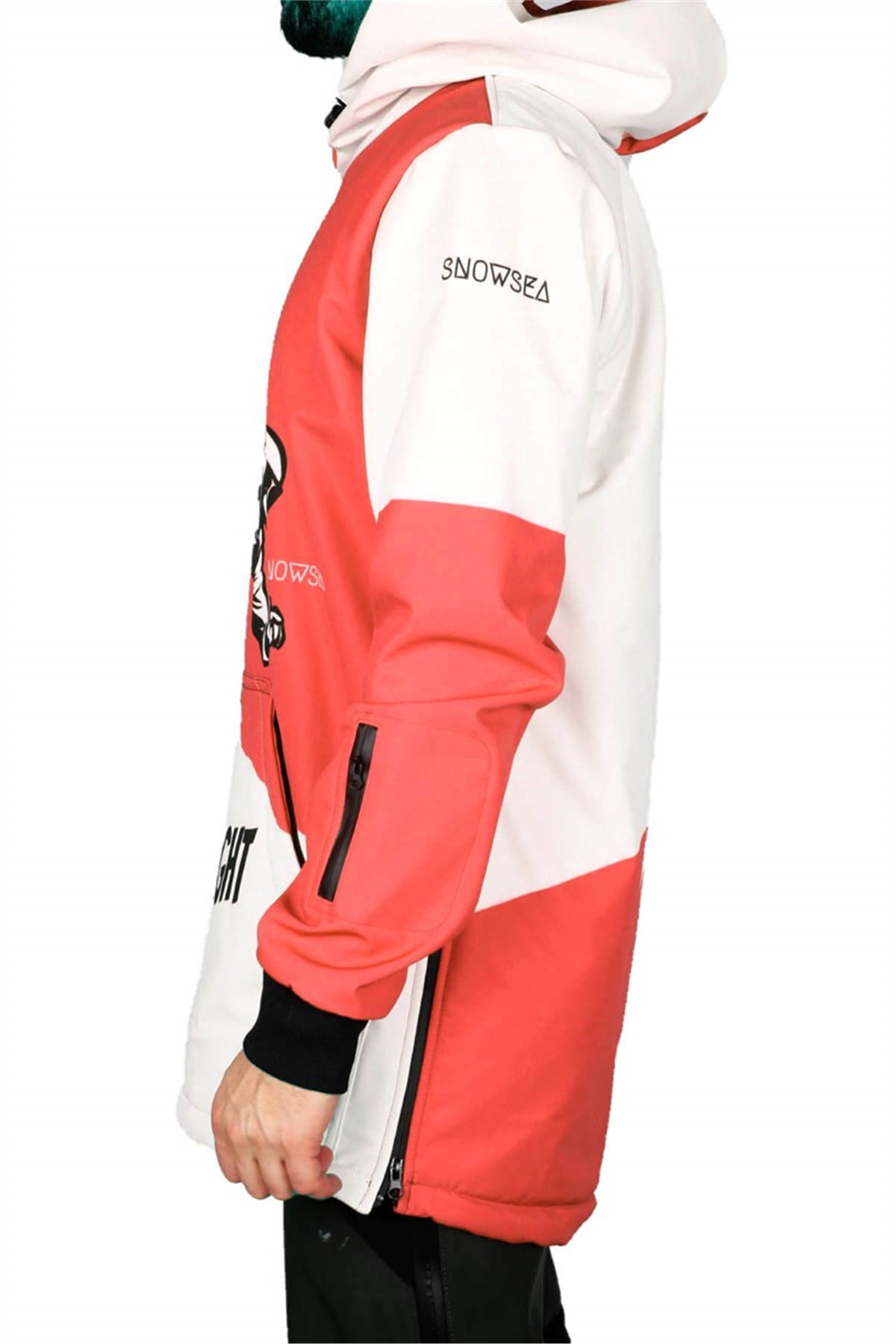 Freestyler Turuncu Erkek Kar Montu, Snowboard Montu SS19-3