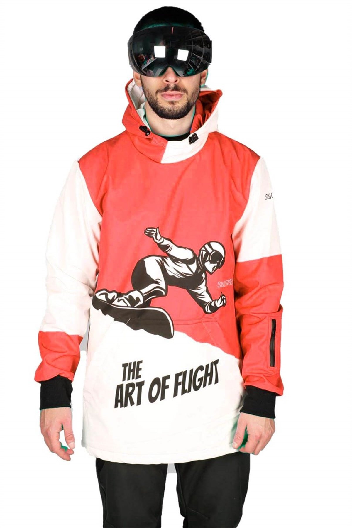 Freestyler Turuncu Erkek Kar Montu, Snowboard Montu SS19-3