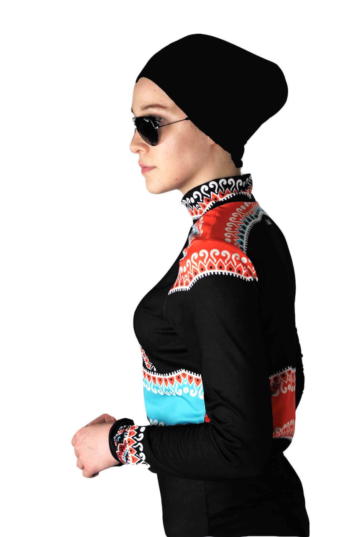 Haşema Otantik Serisi, Sealife Likralı Tam Kapalı Mayo