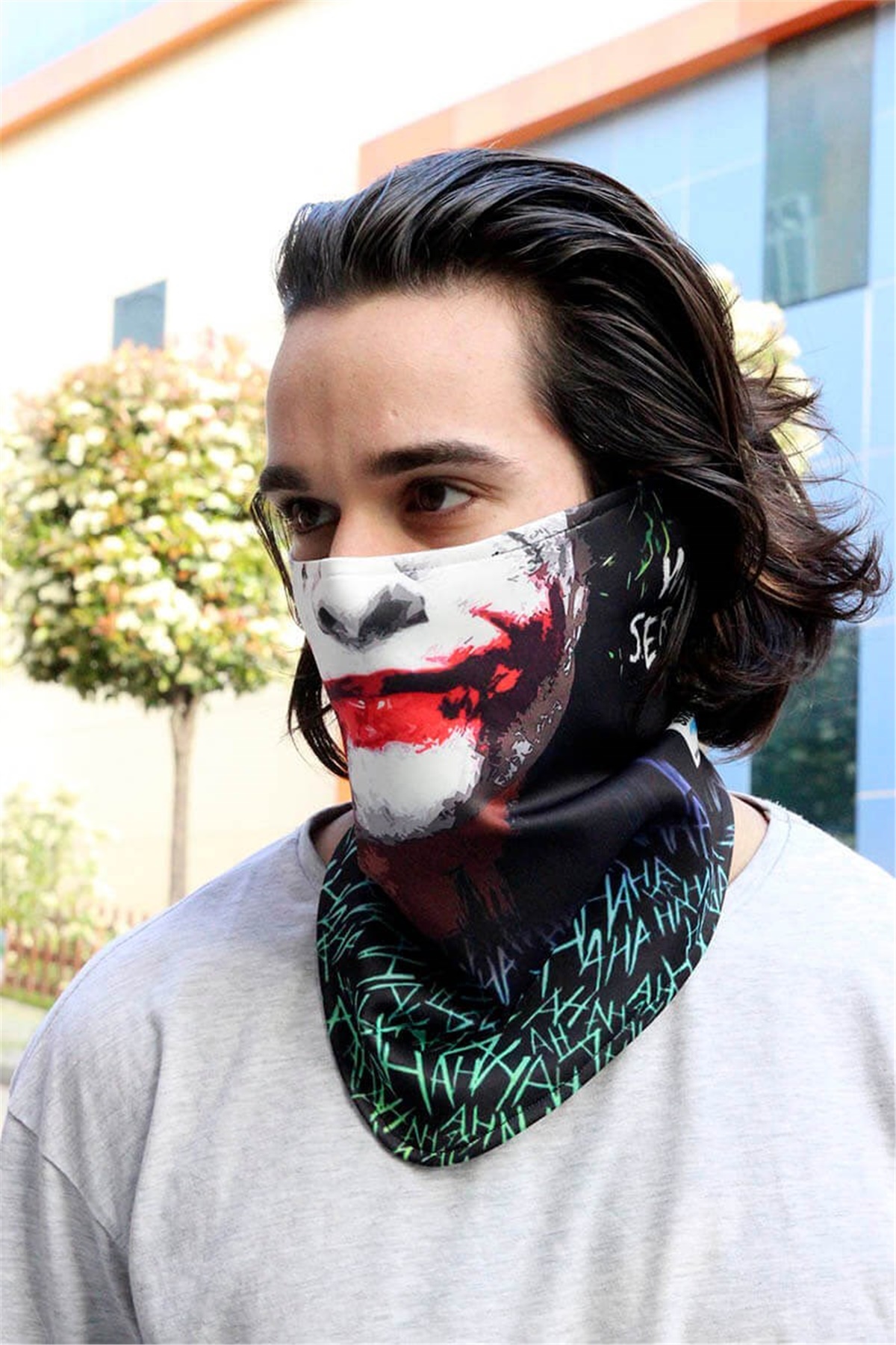 Heath Ledger Joker Yıkanabilir Yüz Maskesi Snowsea 2078