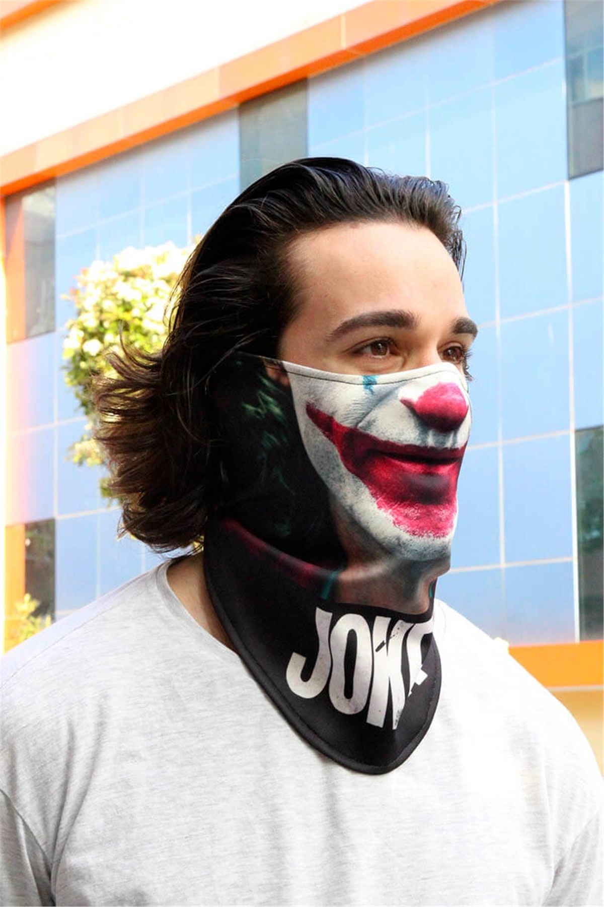 Her Ortamda Giyilebilen Snowsea 2079 Joker Yıkanabilir Yüz Maskesi 