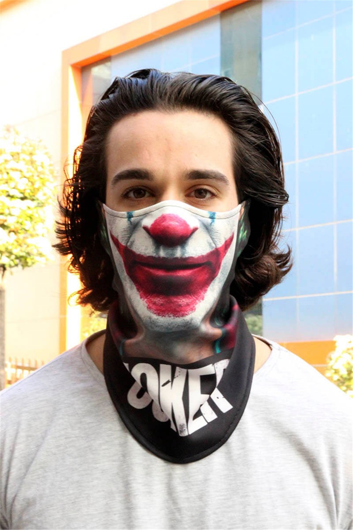 Her Ortamda Giyilebilen Snowsea 2079 Joker Yıkanabilir Yüz Maskesi 