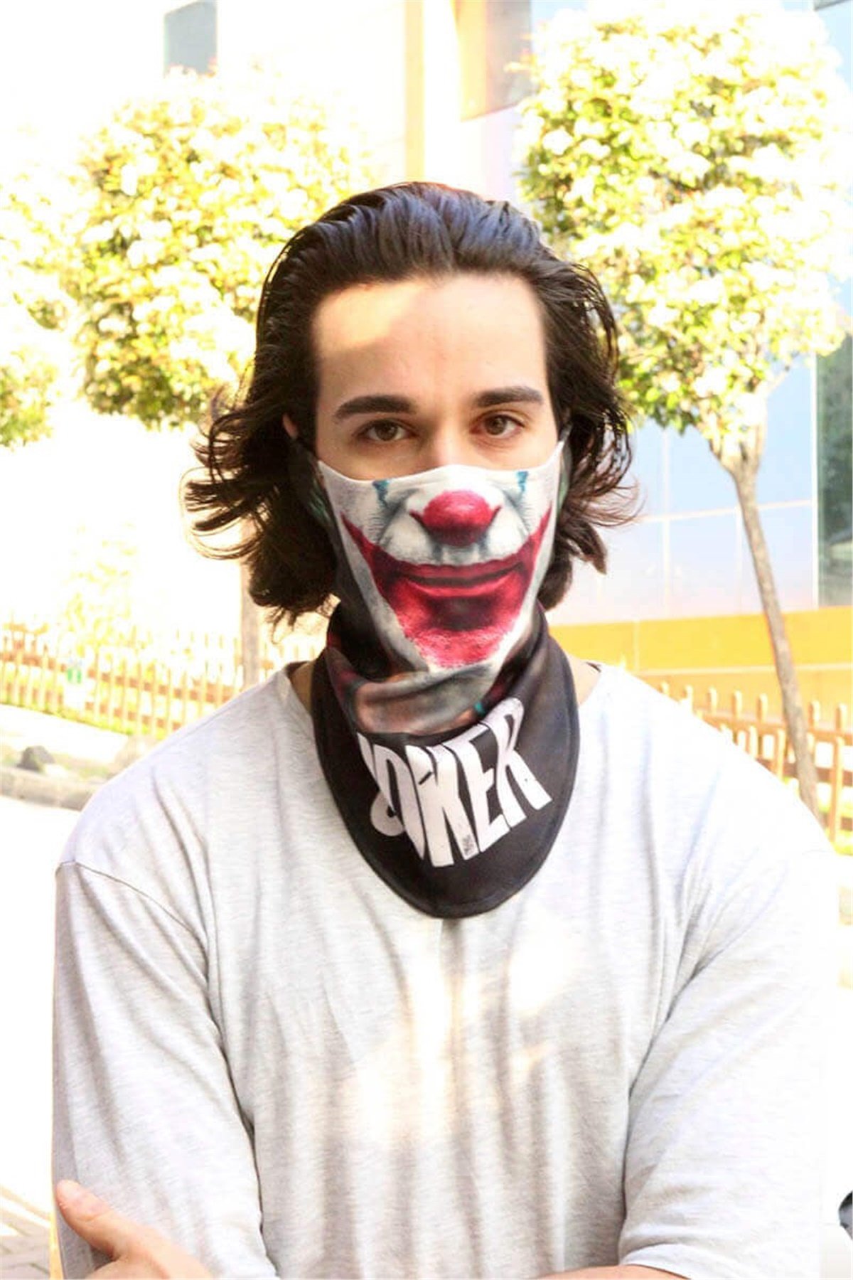 Her Ortamda Giyilebilen Snowsea 2079 Joker Yıkanabilir Yüz Maskesi 