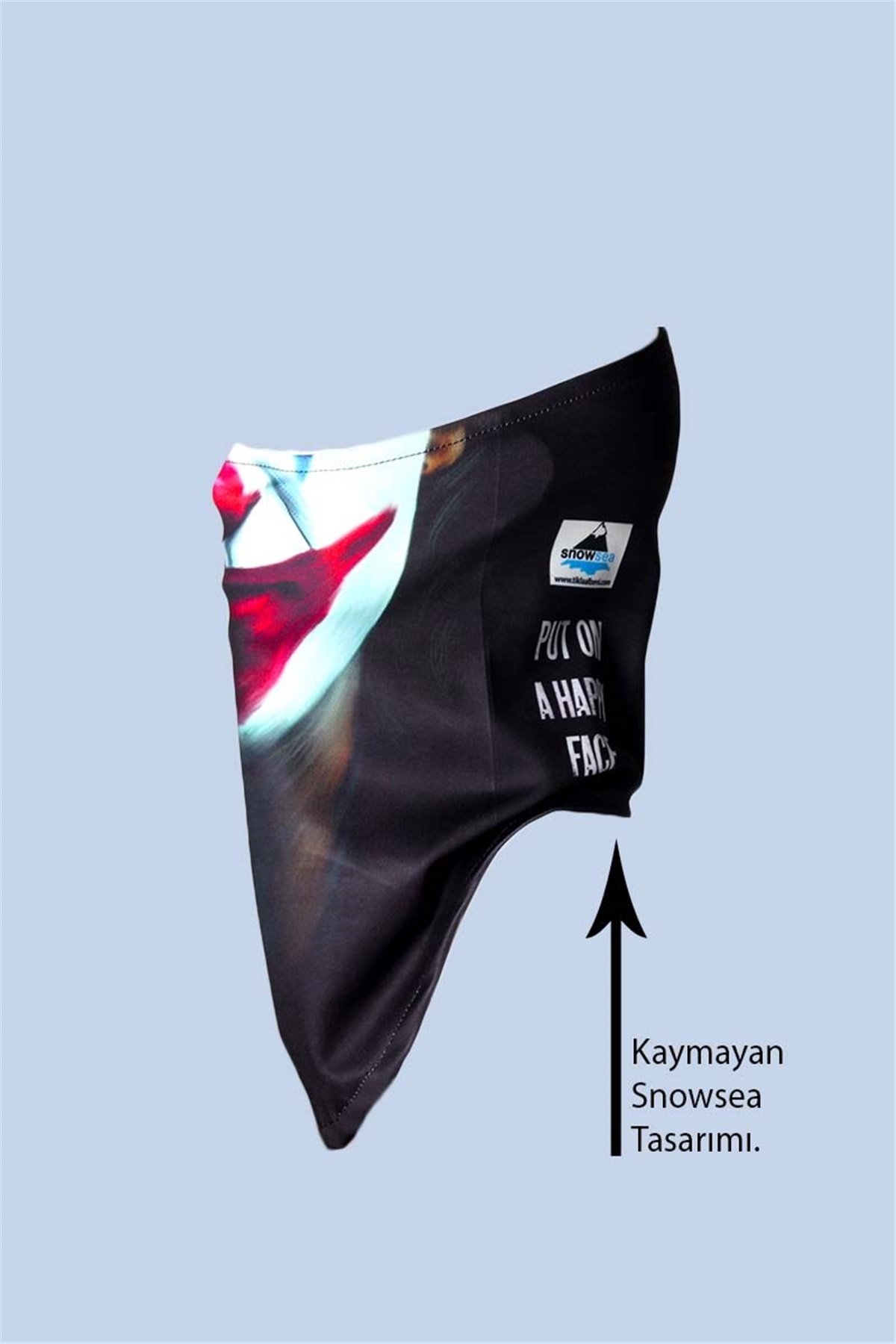 Joaquin Phoenix Joker Kayak ve Snowboard Maskesi