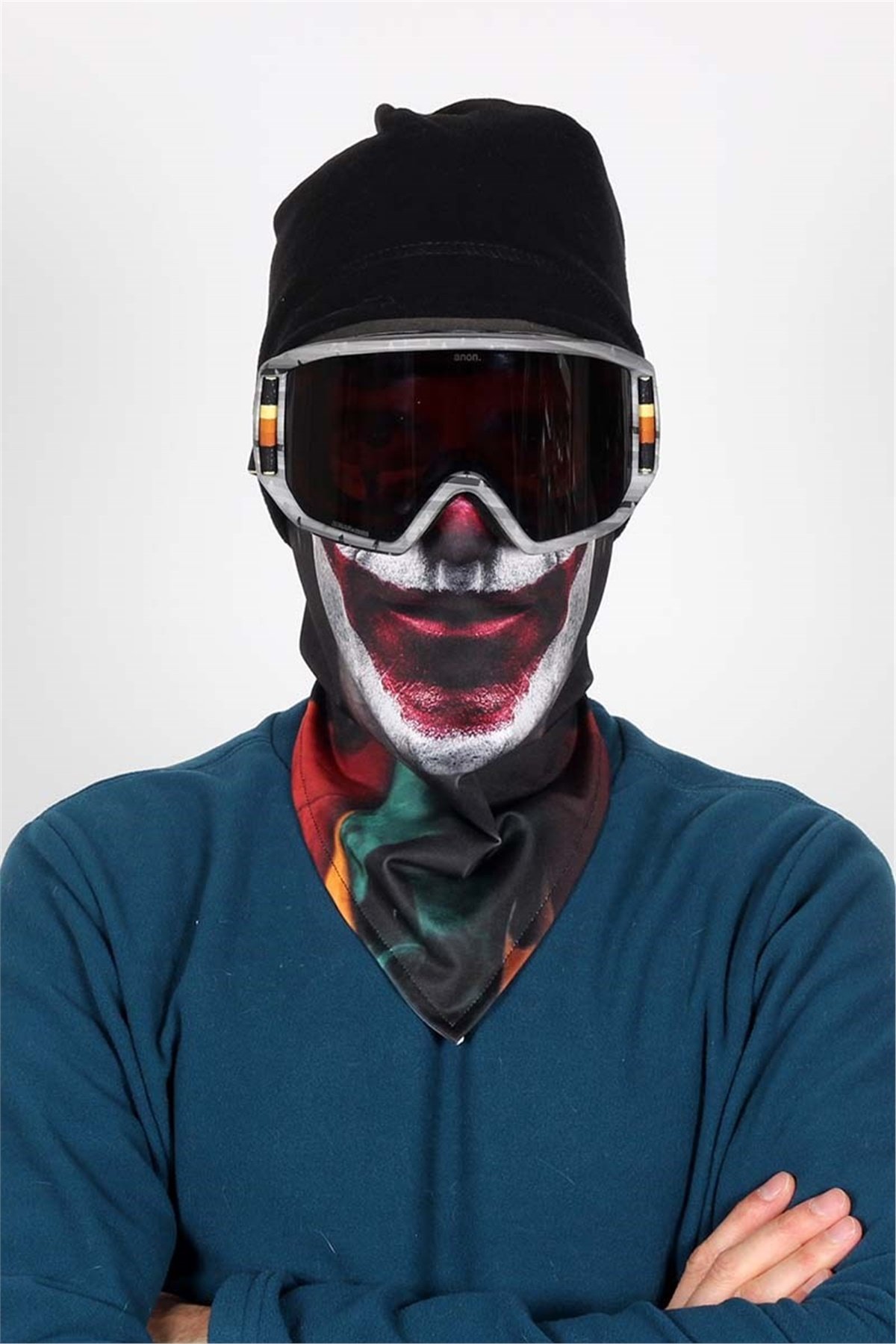 Joaquin Phoenix Joker Kayak ve Snowboard Maskesi